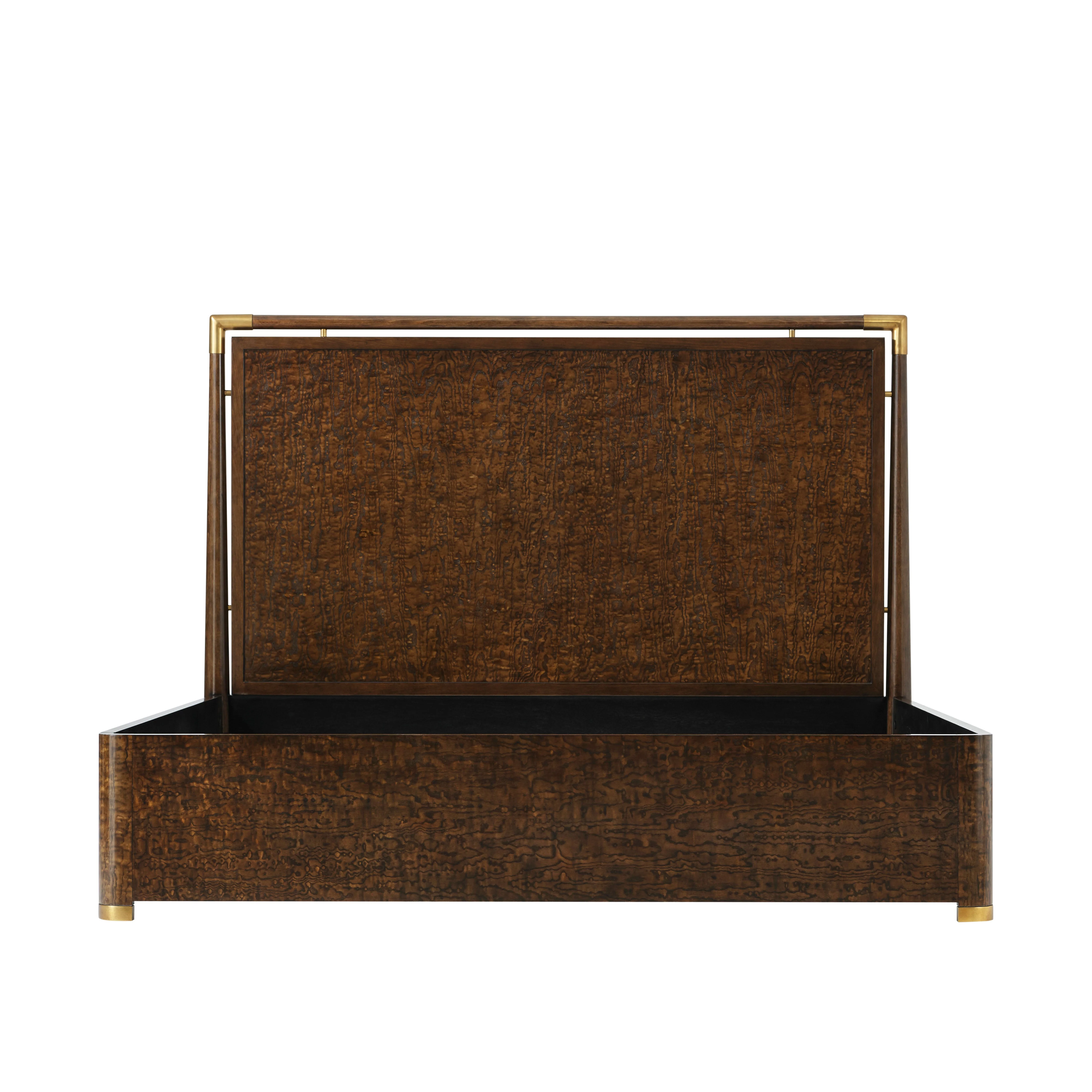 Theodore Alexander Kesden Wood Bed - Image 5