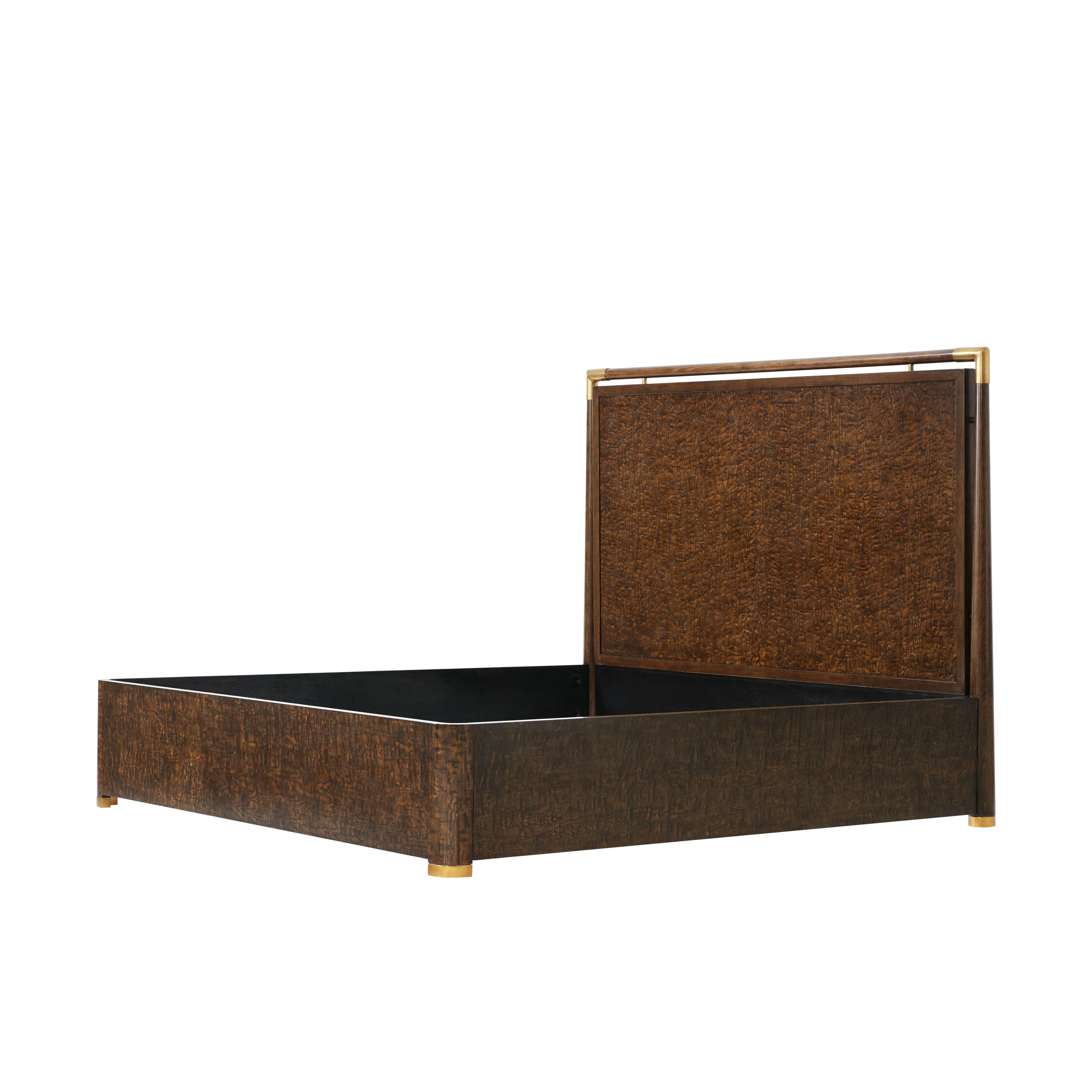 Theodore Alexander Kesden Wood Bed - Image 6