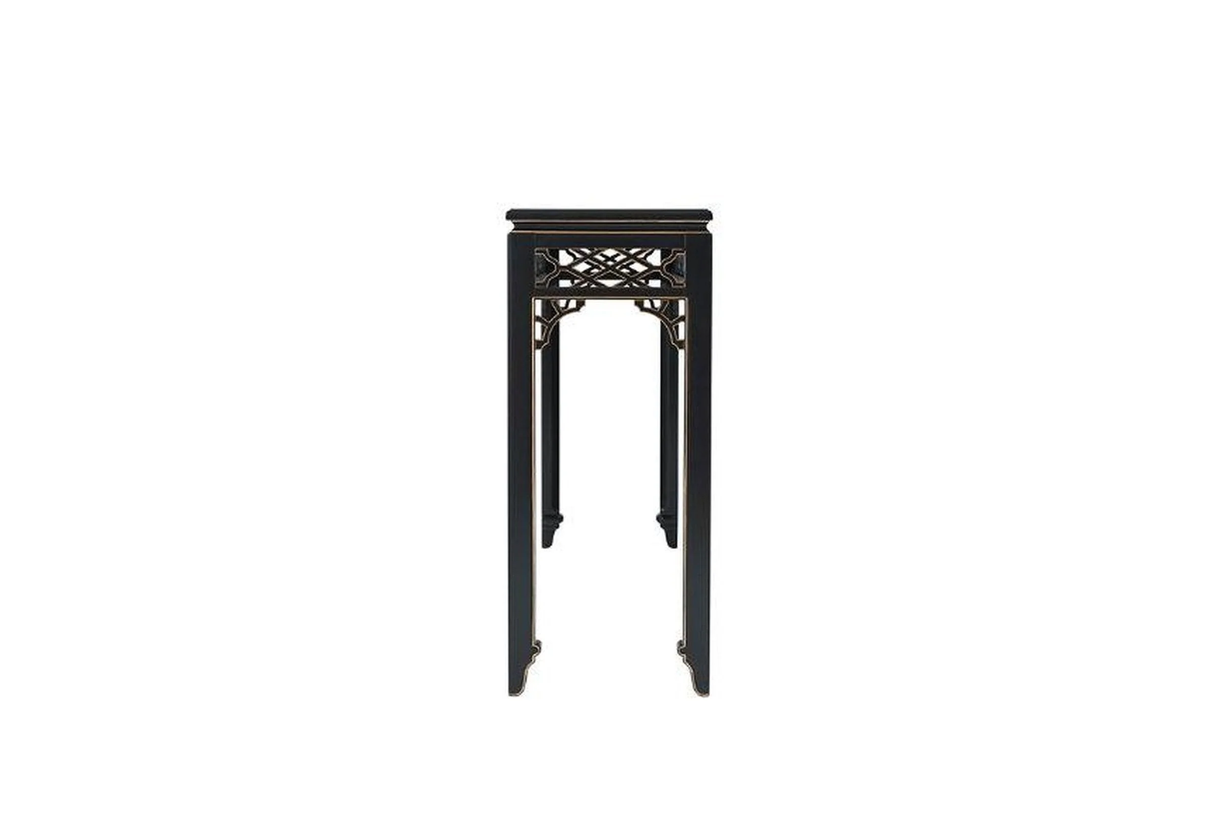 Theodore Alexander Long Hall Chinoiserie Console Table - Image 4