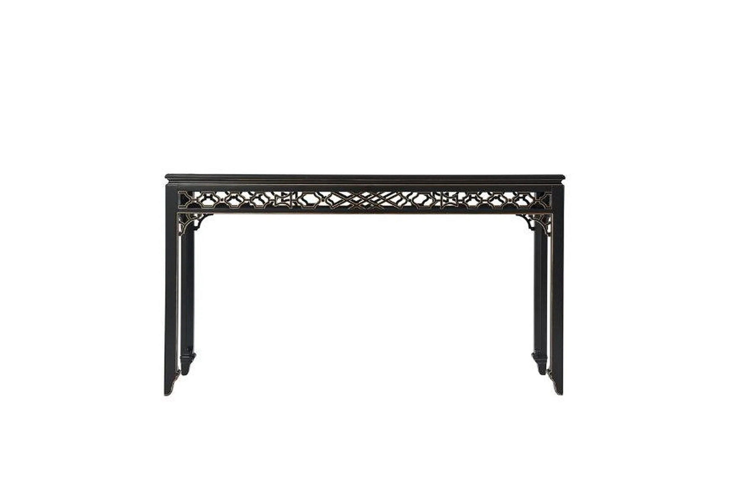 Theodore Alexander Long Hall Chinoiserie Console Table - Image 5