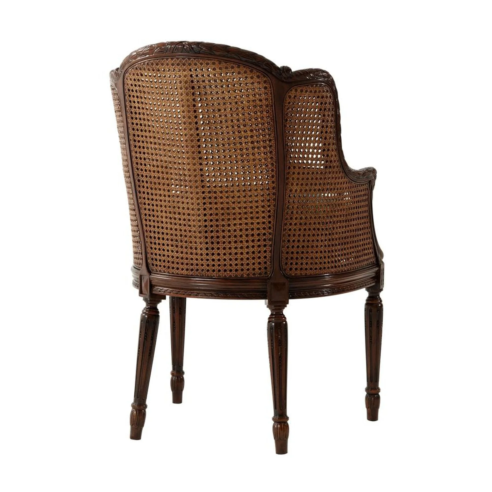 Theodore Alexander Louis Bergère Arm Chair - Set of 2 - Image 2