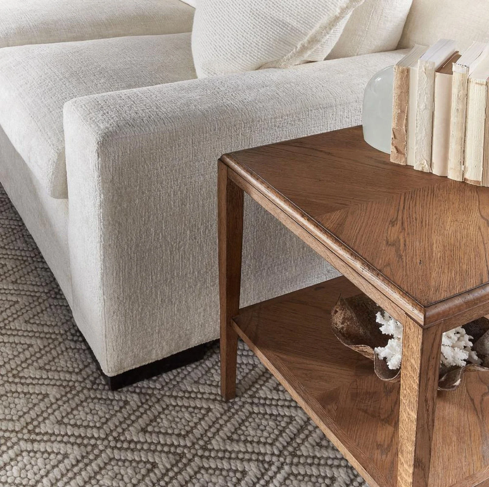 Theodore Alexander Nova Rectangular Side Table - Image 8