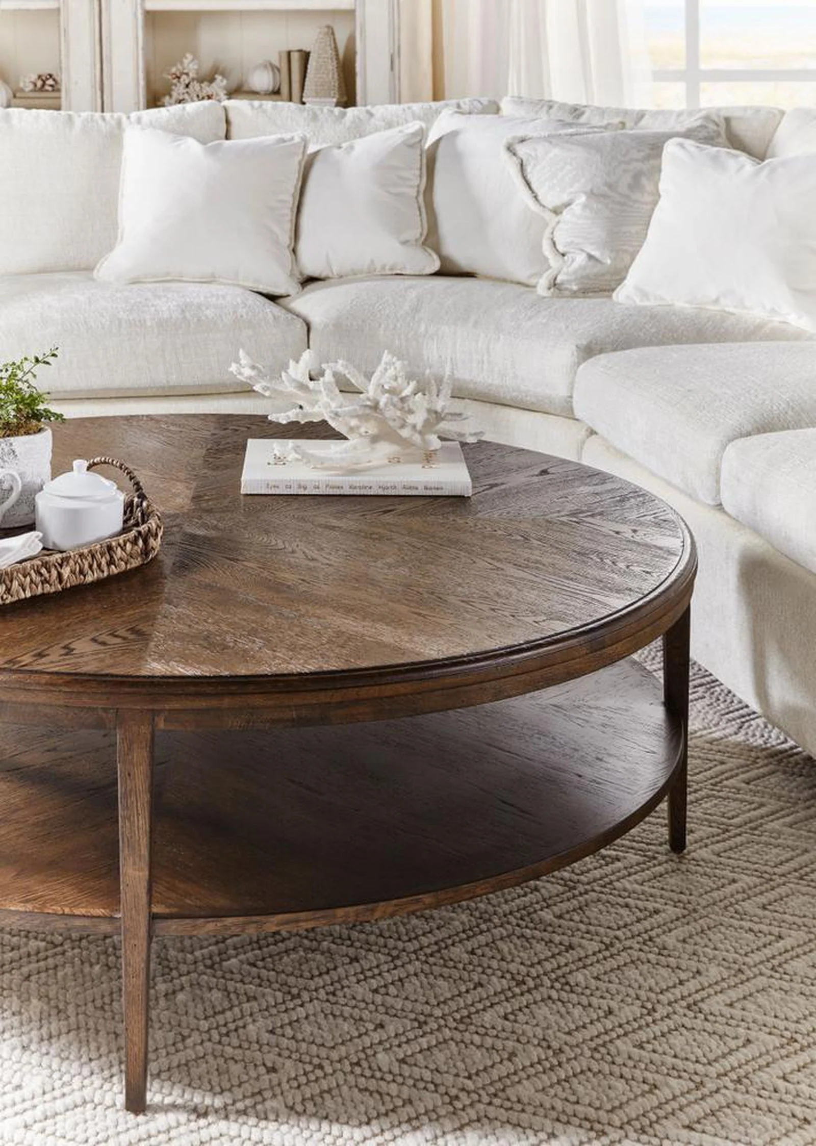 Theodore Alexander Nova Round Cocktail Table - Image 7
