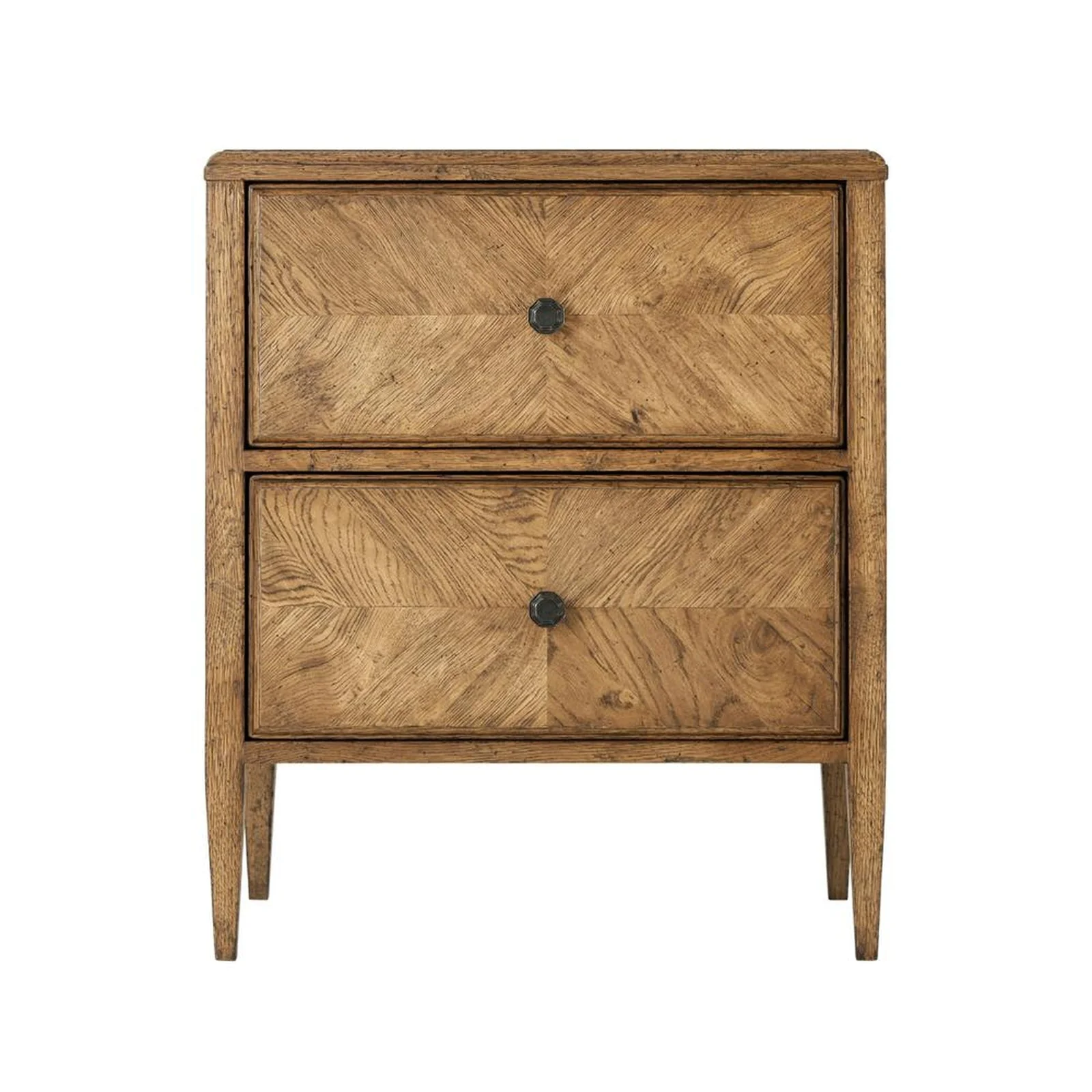 Theodore Alexander Nova Two Drawers Night Stand - Image 2