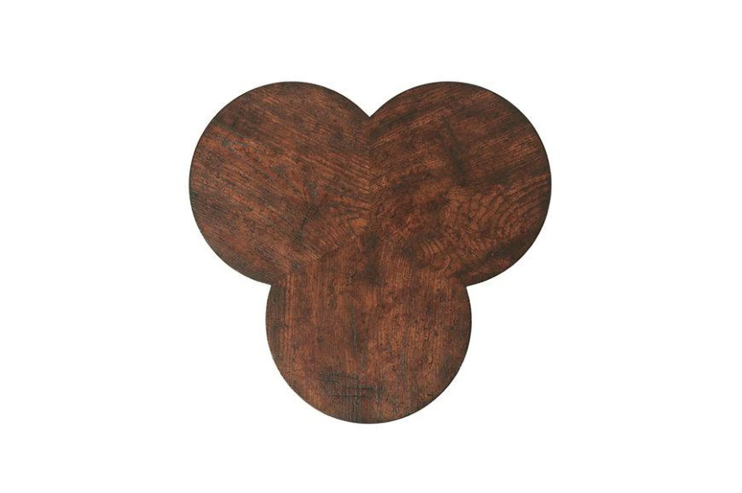 Theodore Alexander Oak Clover Accent Table - Image 6