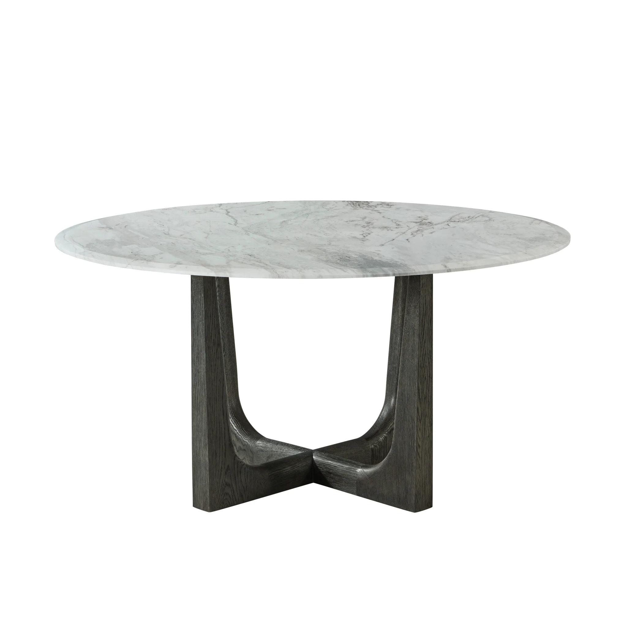 Theodore Alexander Repose Marble Round Dining Table - Image 5