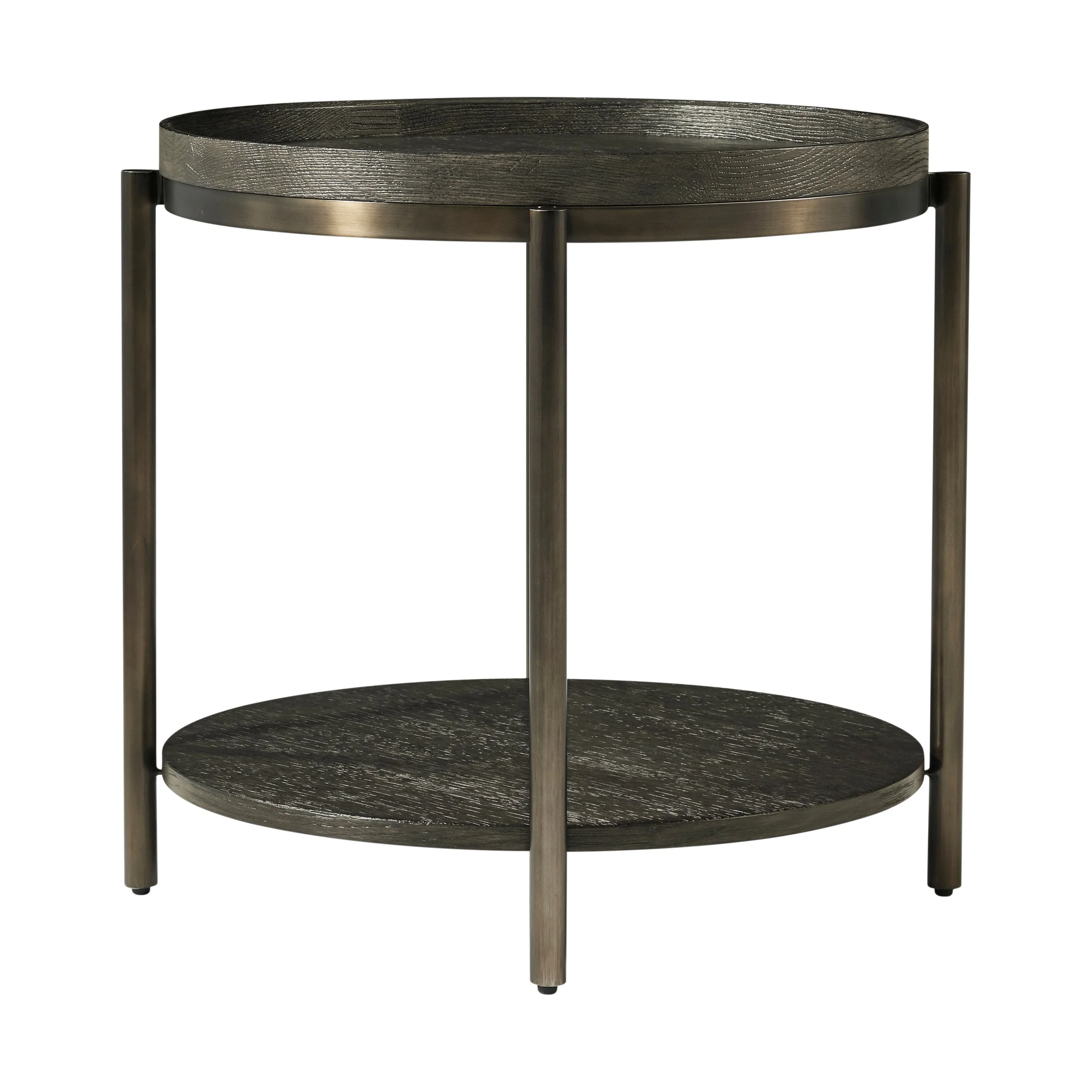 Theodore Alexander Repose Round Side Table 14" - Image 2