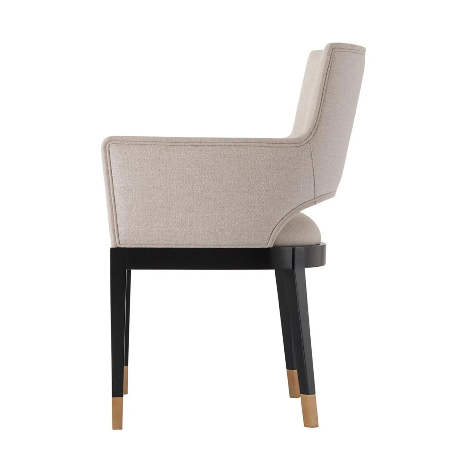 Theodore Alexander Richard Mishaan Carlyle Dining Chair - Set of 2 - Image 3
