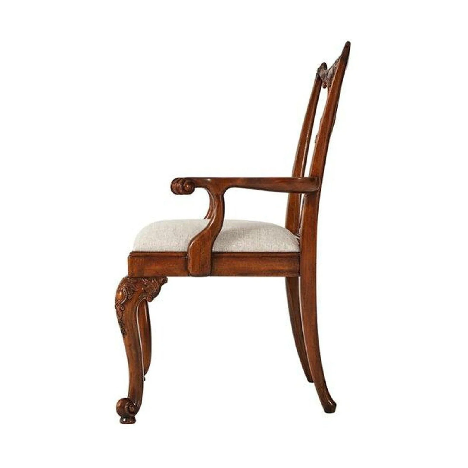 Theodore Alexander Seated in Rococo Splendour Armchair - Set of 2 - Image 2