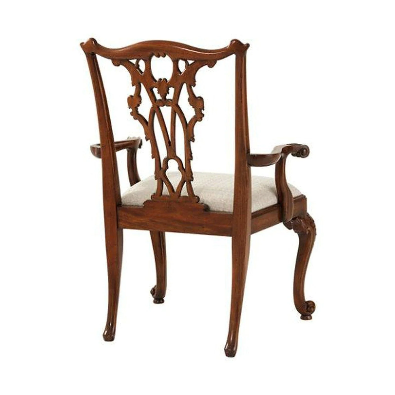 Theodore Alexander Seated in Rococo Splendour Armchair - Set of 2 - Image 3