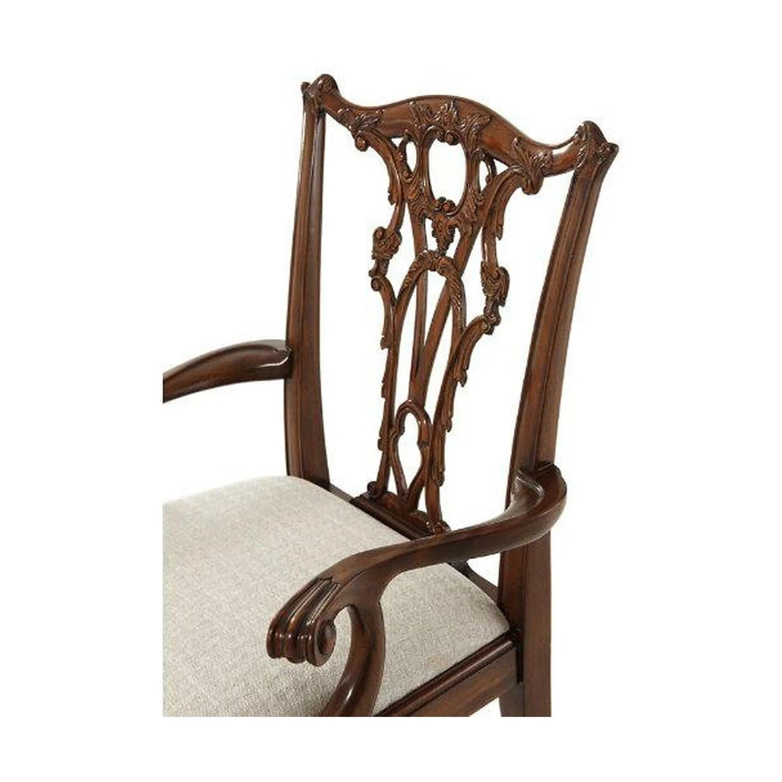 Theodore Alexander Seated in Rococo Splendour Armchair - Set of 2 - Image 4