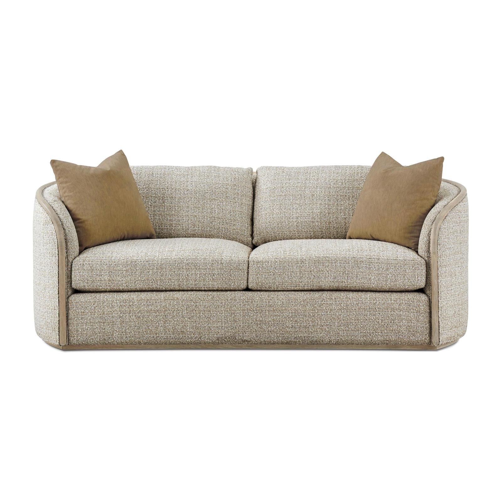 Theodore Alexander Seated Toulon Latte Sofa - Image 2