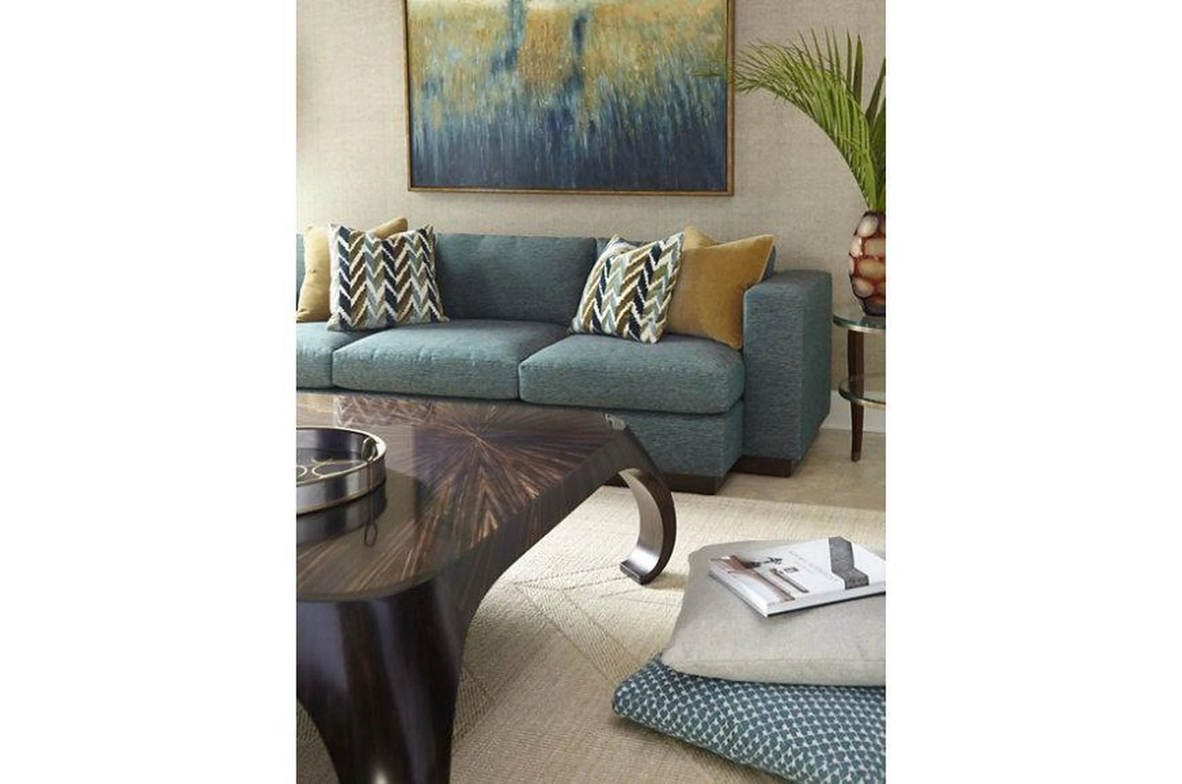 Theodore Alexander Seeing Double Side Table - Image 4