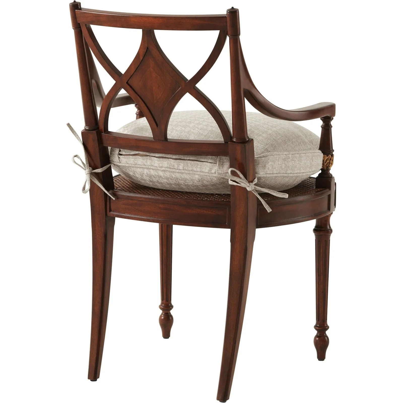 Theodore Alexander Sheraton's Dainty Chair - Set of 2 - Image 3