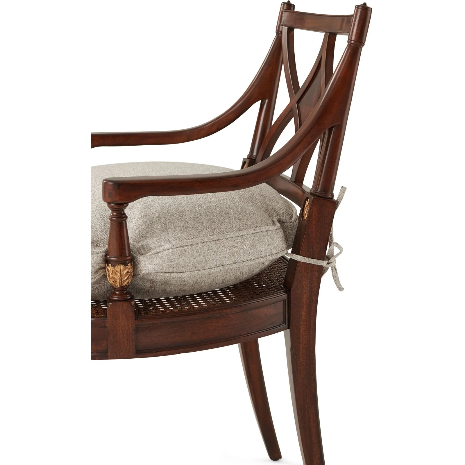Theodore Alexander Sheraton's Dainty Chair - Set of 2 - Image 5
