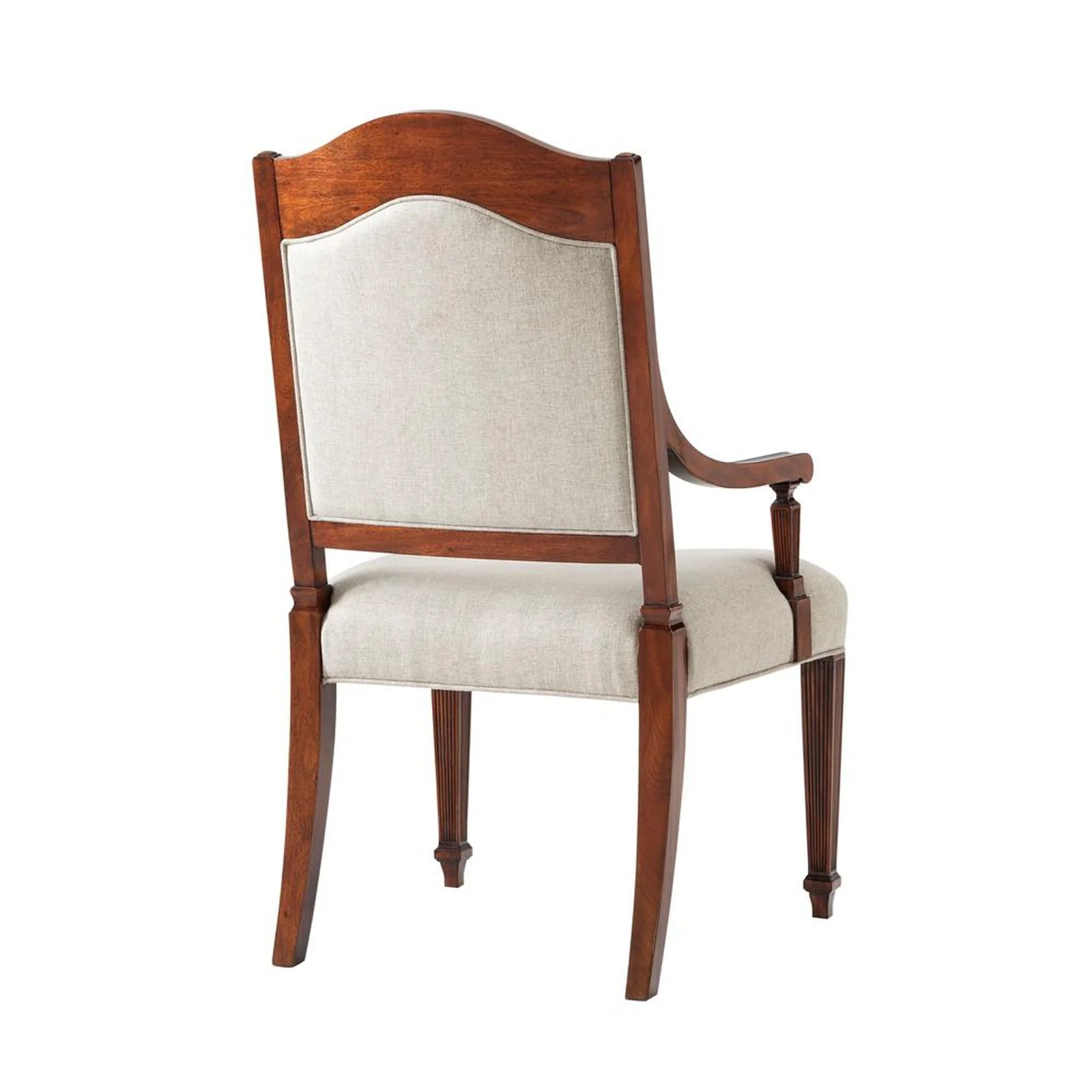 Theodore Alexander Sheraton's Satinwood Armchair - Set of 2 Clearance - Image 2