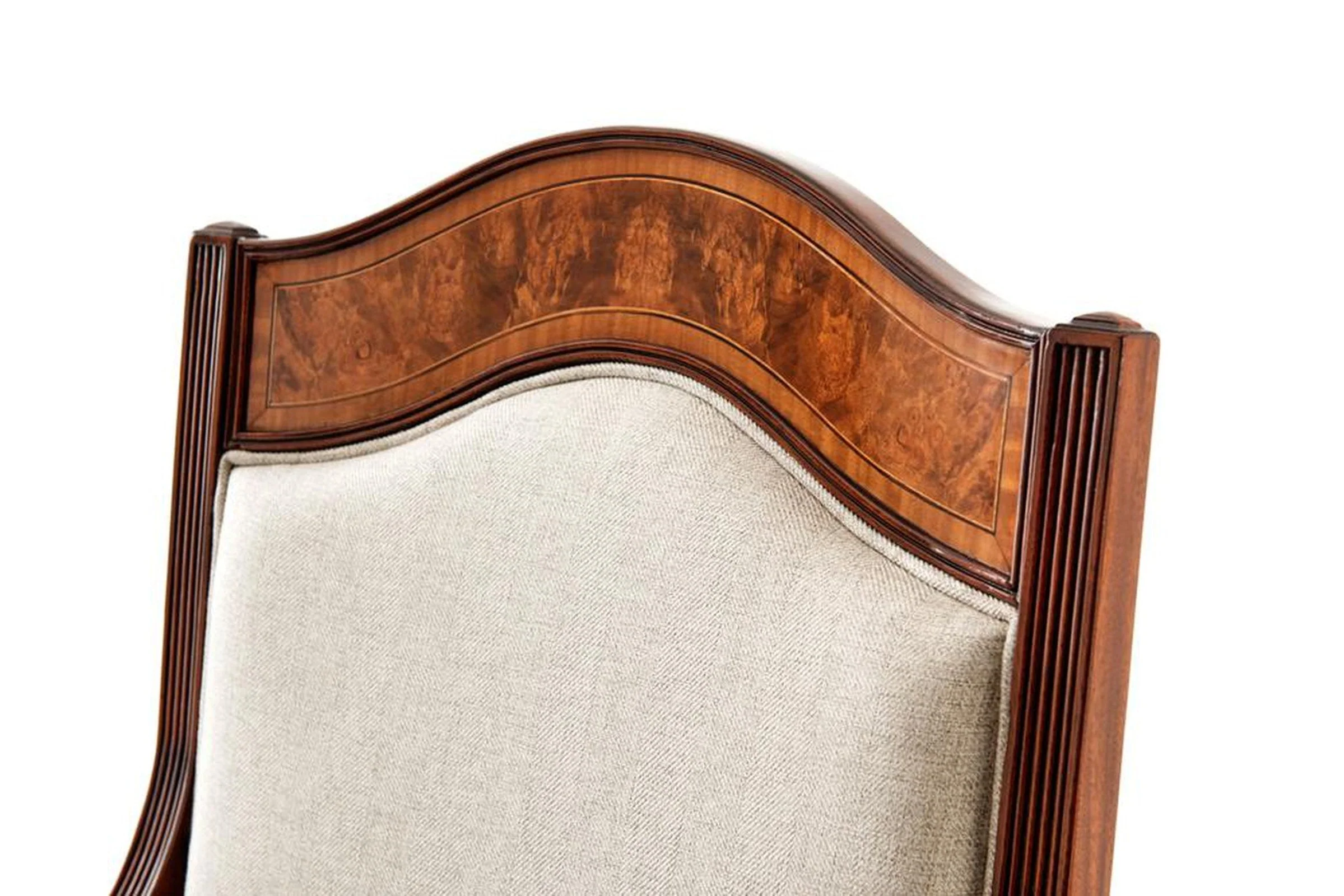 Theodore Alexander Sheraton's Satinwood Armchair - Set of 2 Clearance - Image 5