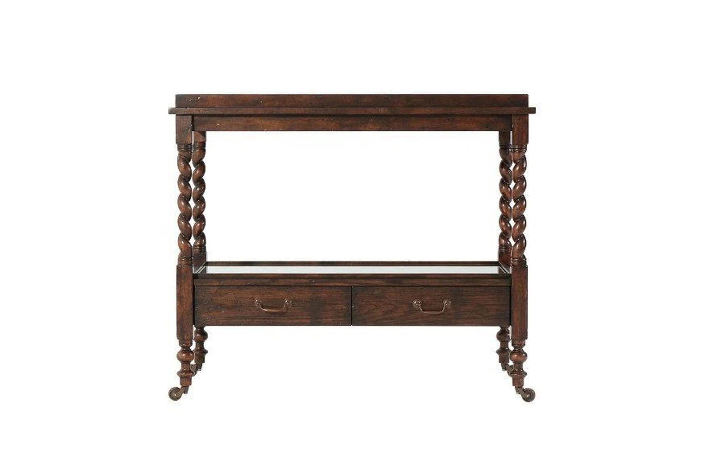 Theodore Alexander Althorp - Victory Oak Silas' Serving Table - Image 2