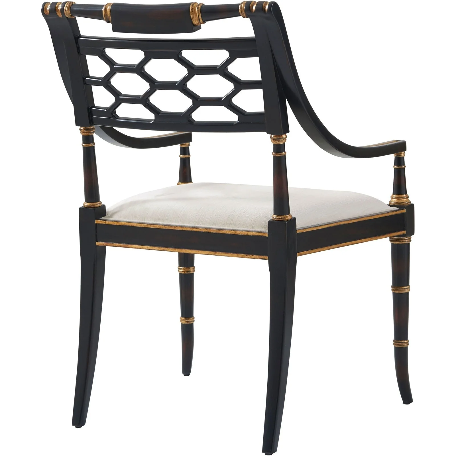 Theodore Alexander Sophy's Chair - Set of 2 - Image 4