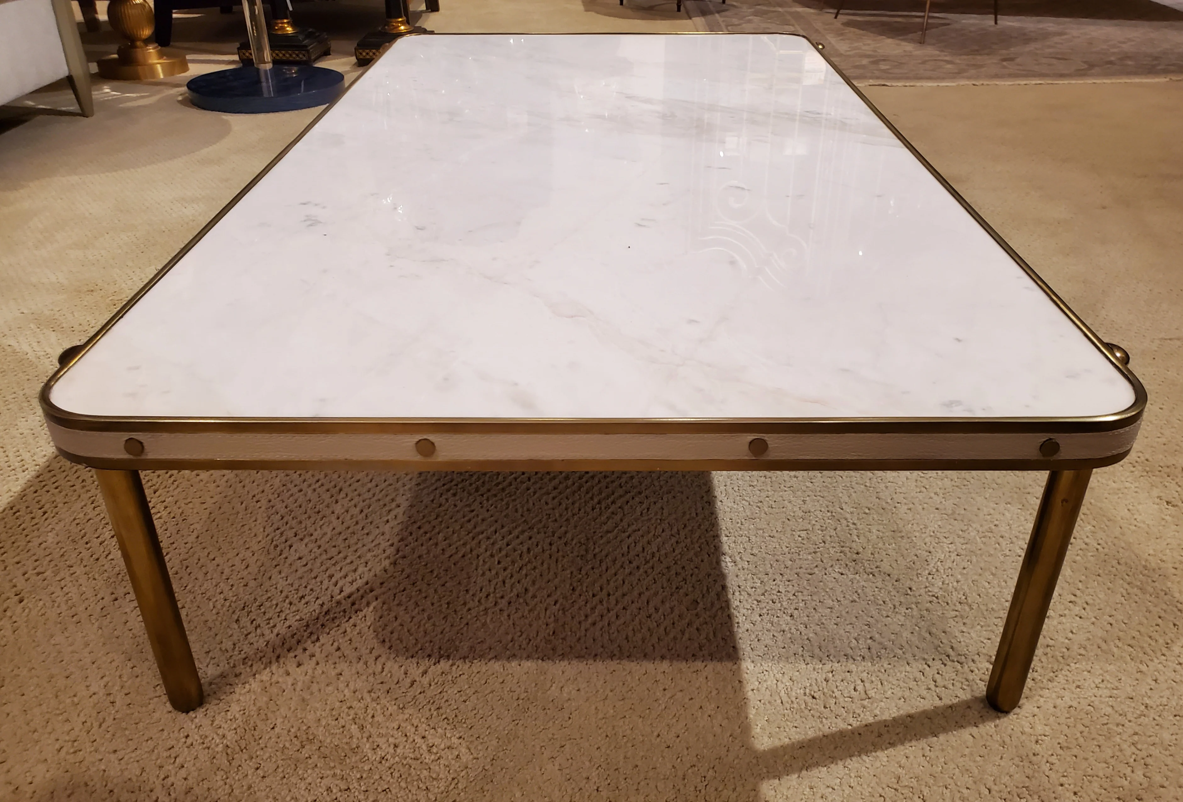 Theodore Alexander TA Iconic Rectangle Cocktail Table Floor Sample - Image 2