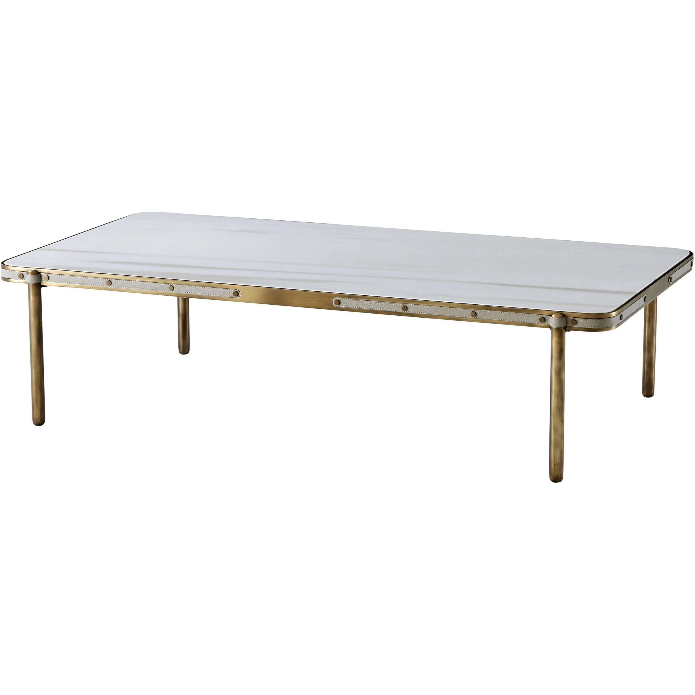 Theodore Alexander TA Iconic Rectangle Cocktail Table Floor Sample - Image 7