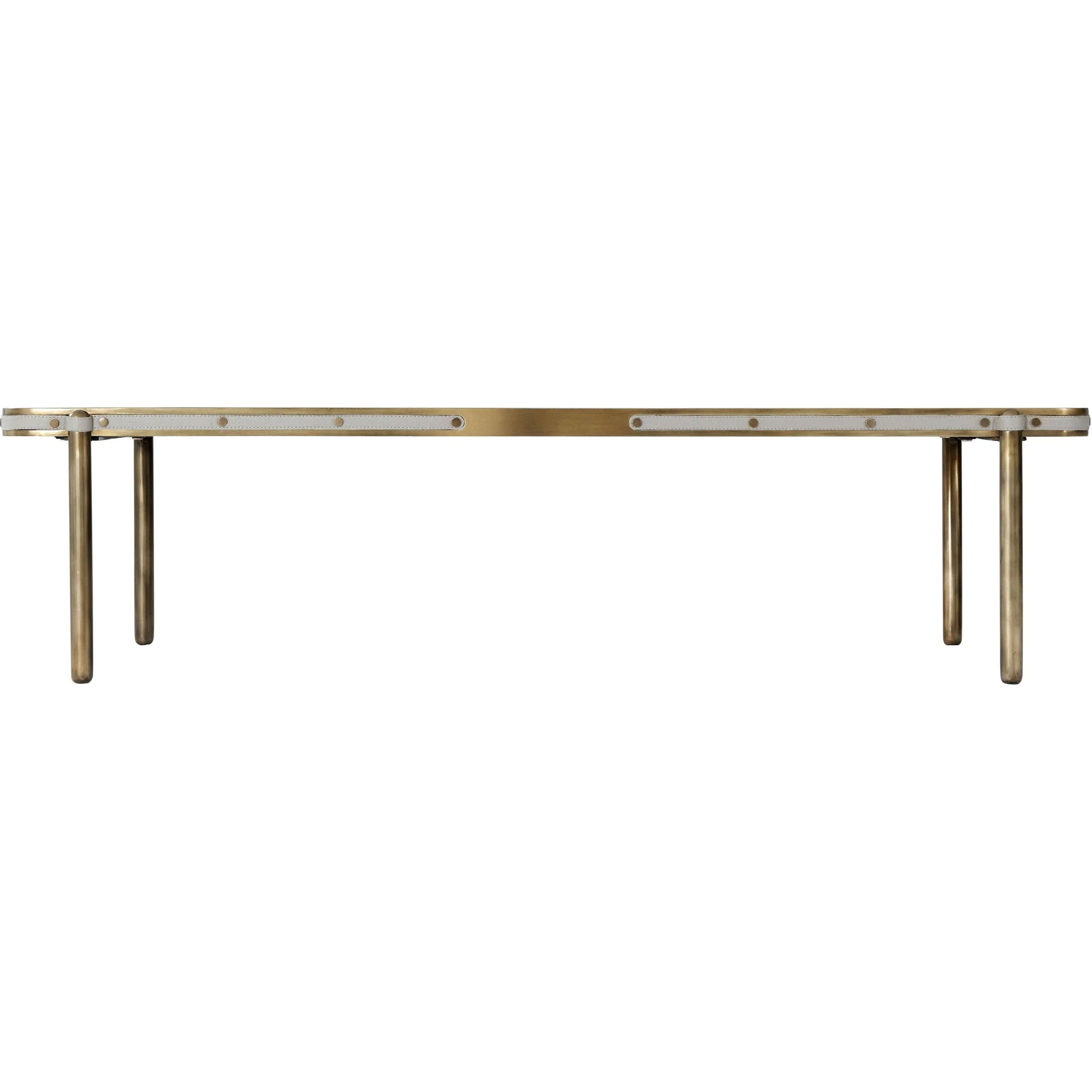 Theodore Alexander TA Iconic Rectangle Cocktail Table Floor Sample - Image 8
