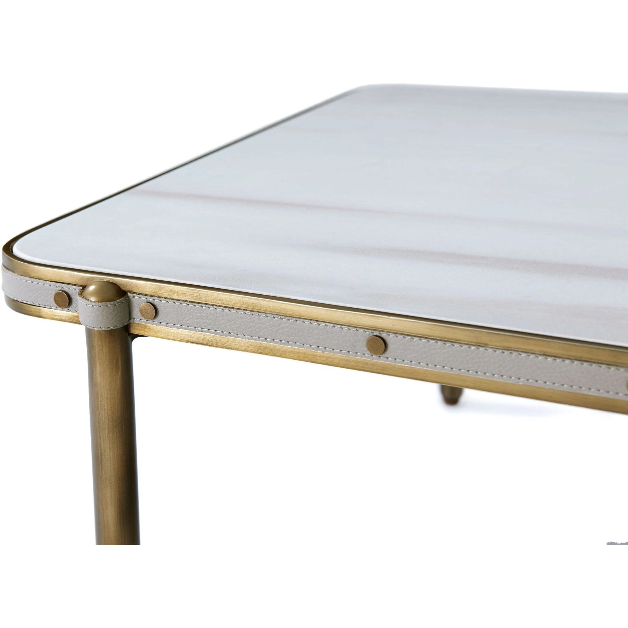 Theodore Alexander TA Iconic Rectangle Cocktail Table Floor Sample - Image 9