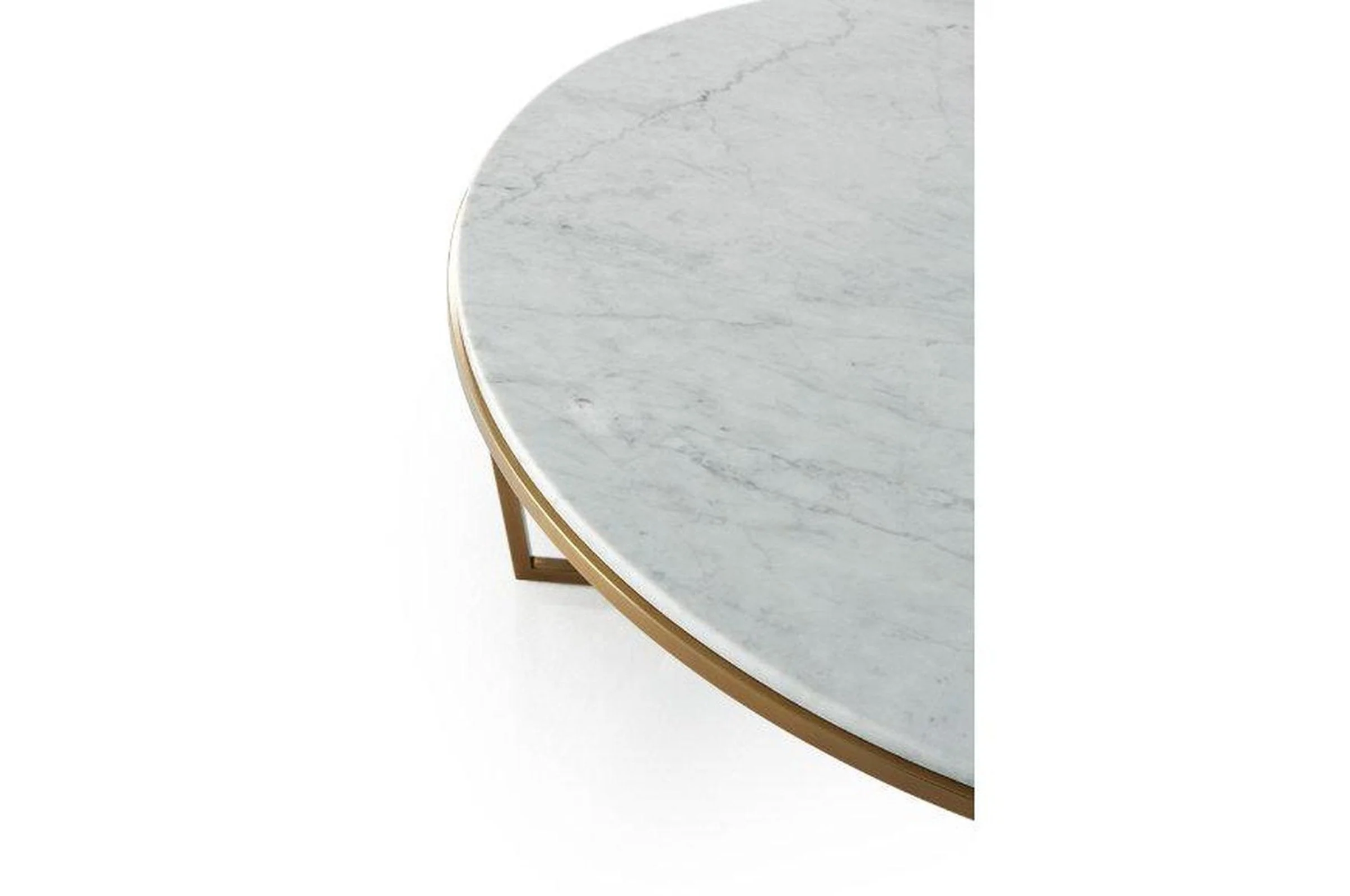 Theodore Alexander TA Studio Fisher Round Cocktail Table - Image 3