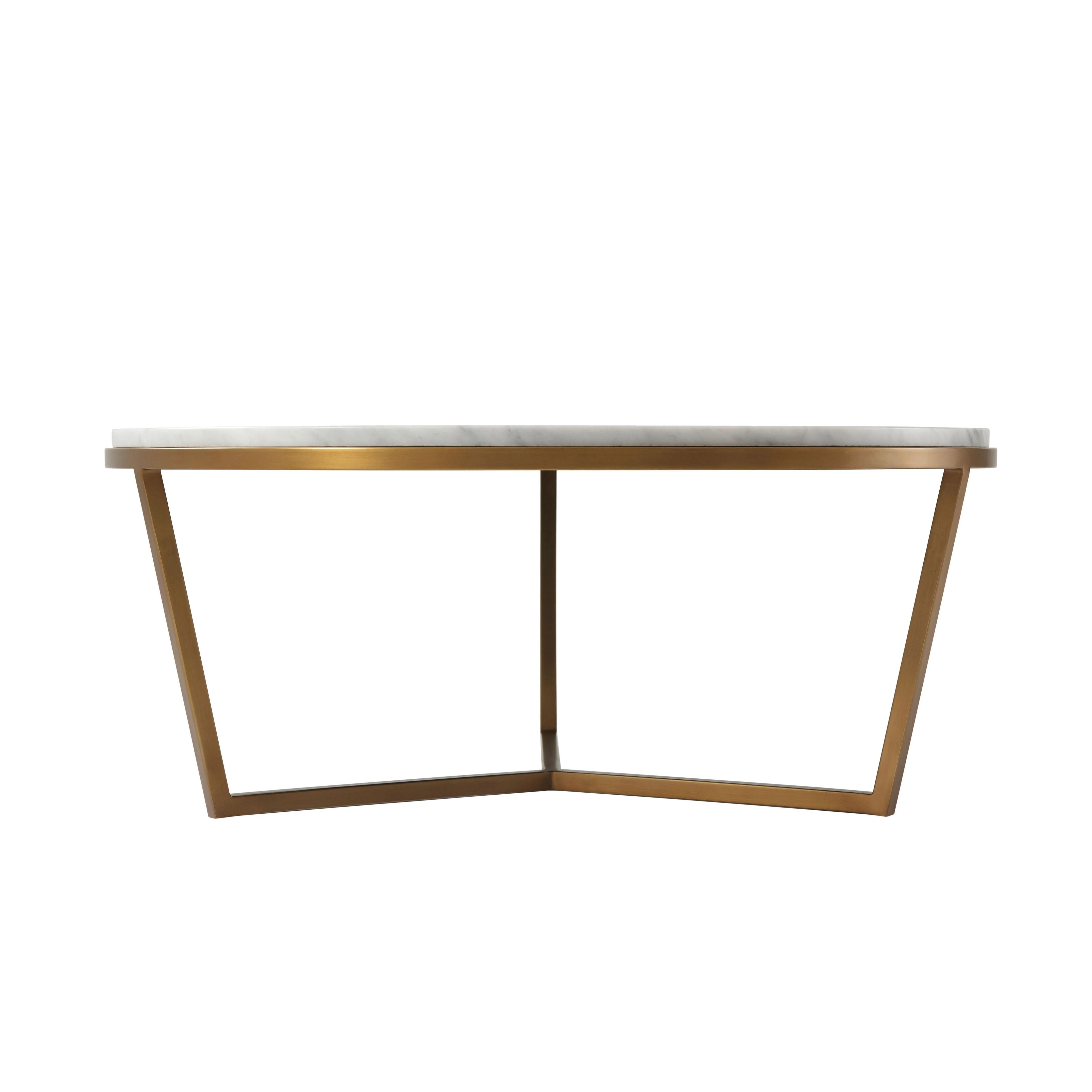 Theodore Alexander TA Studio Small Fisher Round Cocktail Table - Image 2