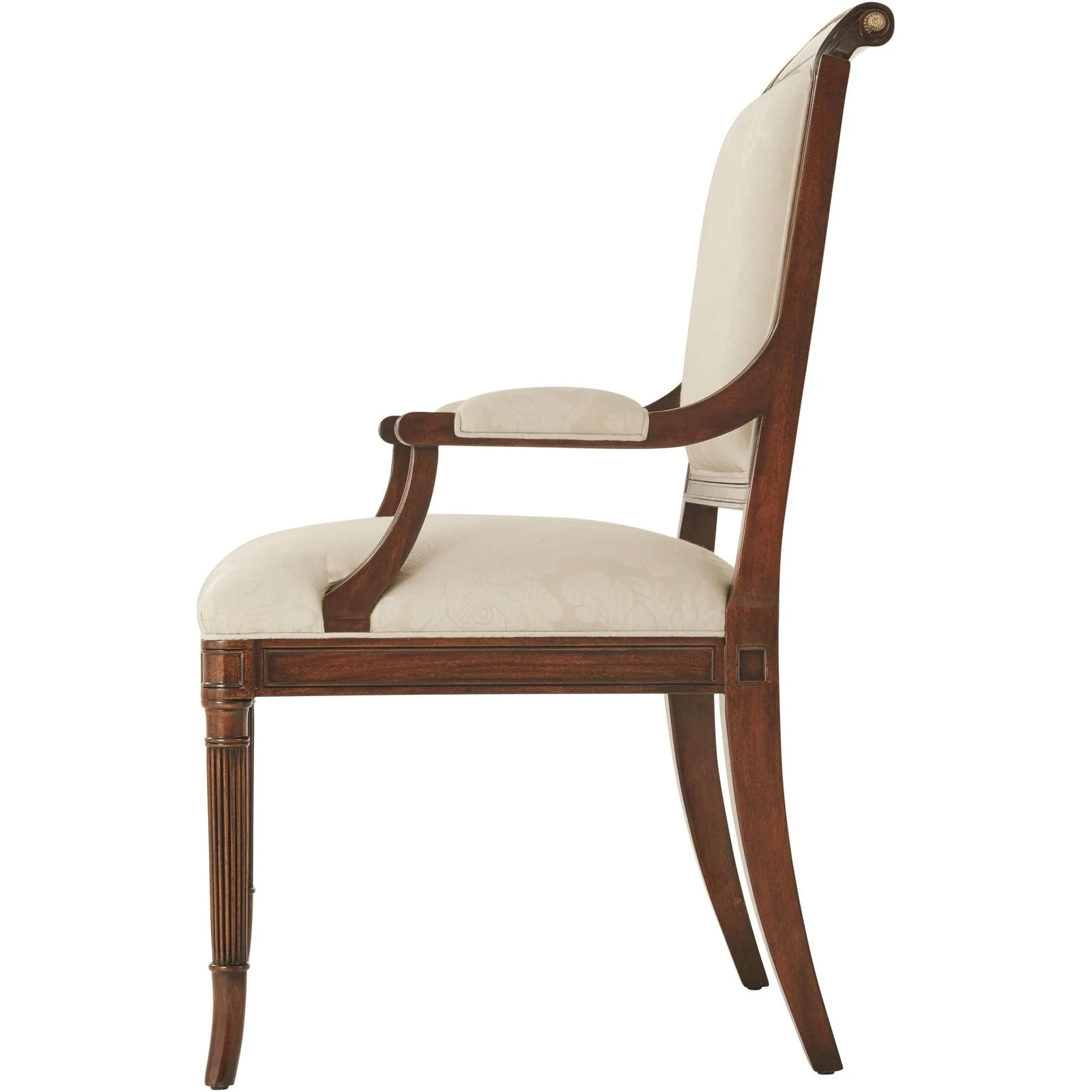 Theodore Alexander The English Cabinetmaker Atcombe Armchair - Set of 2 - Image 2