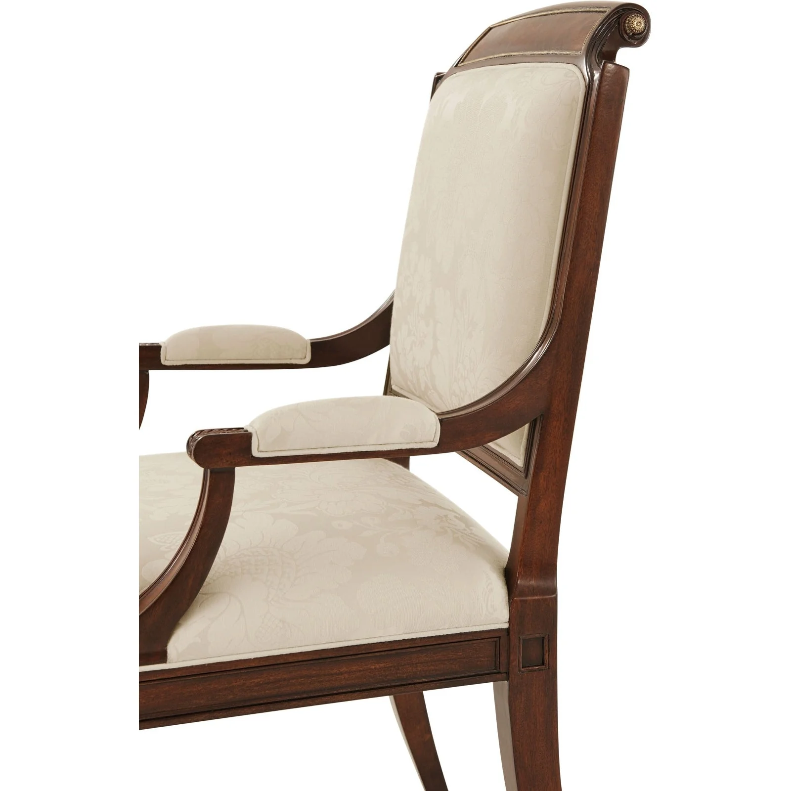 Theodore Alexander The English Cabinetmaker Atcombe Armchair - Set of 2 - Image 5