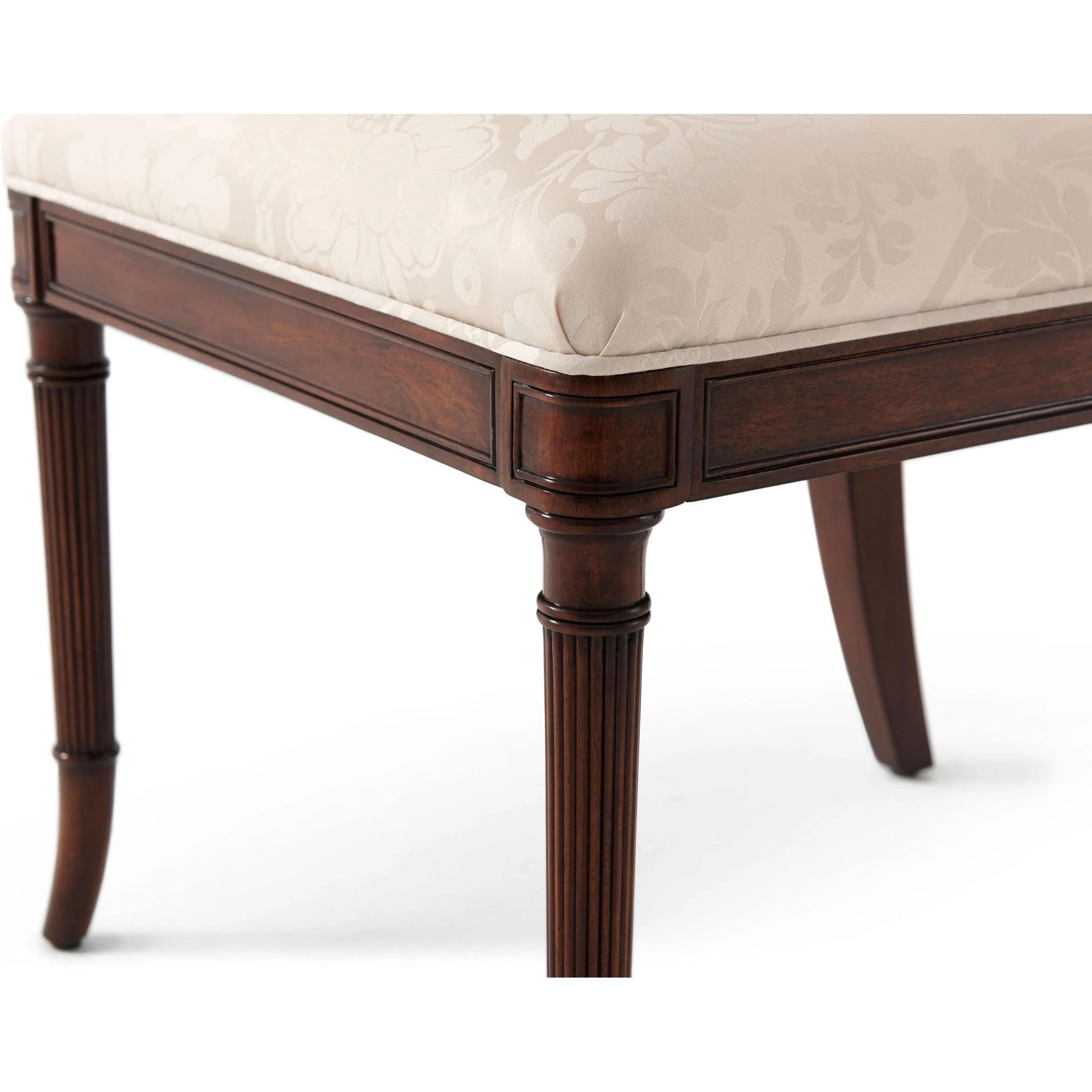 Theodore Alexander The English Cabinetmaker Atcombe Side Chair - Set of 2 - Image 5