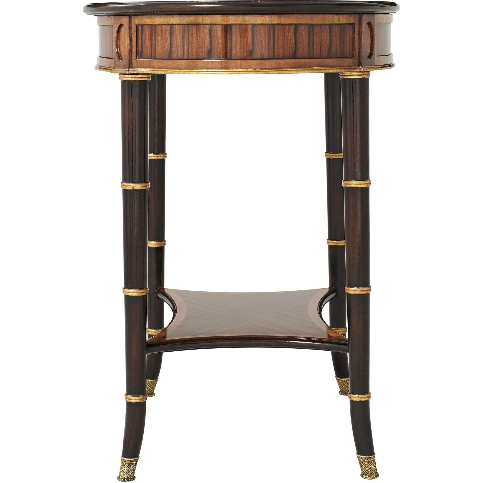 Theodore Alexander The English Cabinetmaker Edgeworth Side Table - Image 3