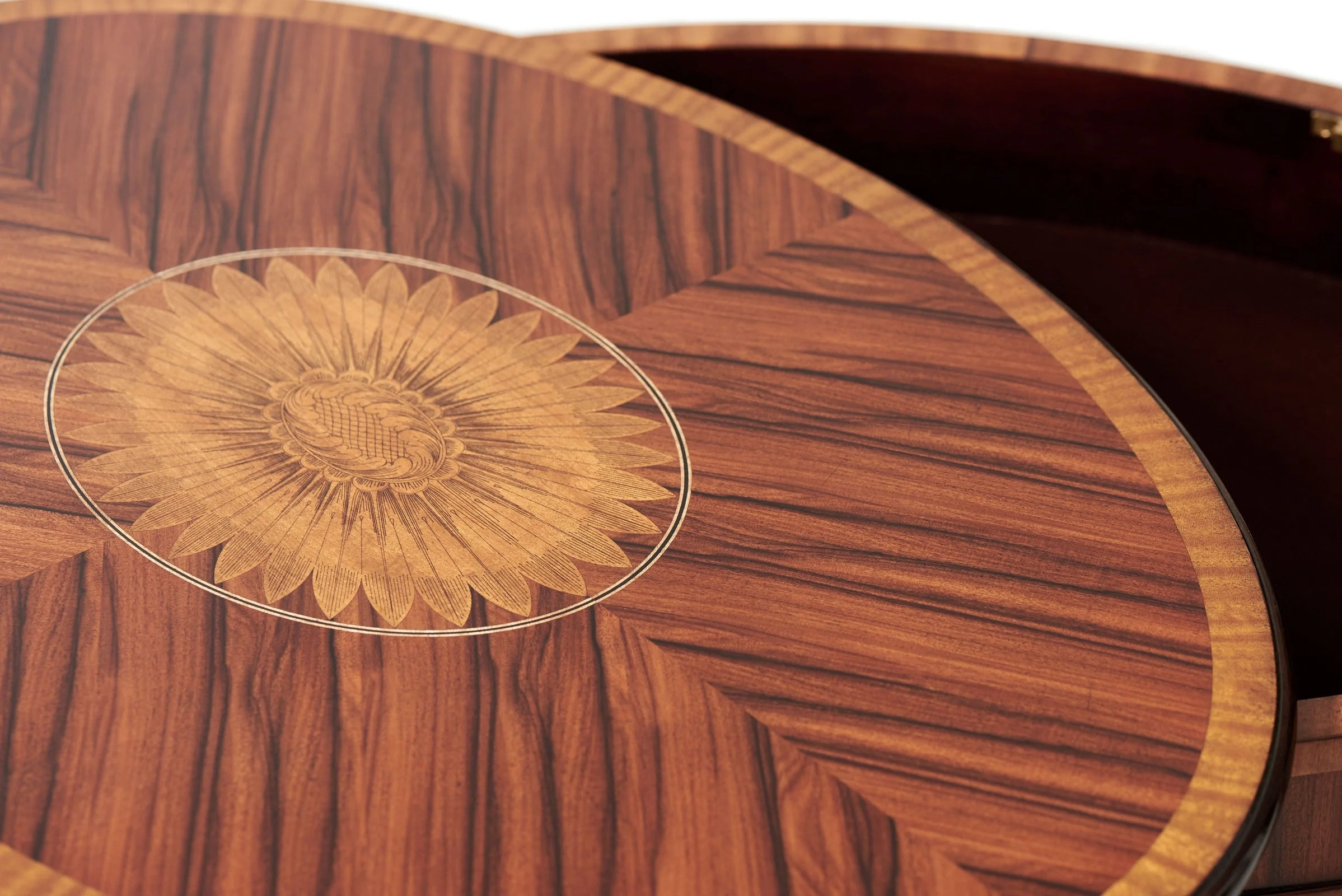 Theodore Alexander The English Cabinetmaker Edgeworth Side Table - Image 6