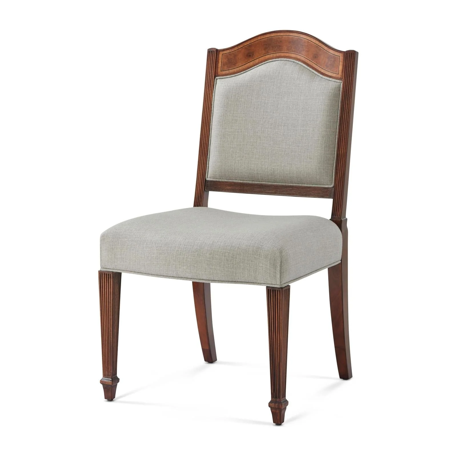 Theodore Alexander The English Cabinetmaker Sheraton's Satinwood Side Chair - Set of 2 Clearance - Image 2