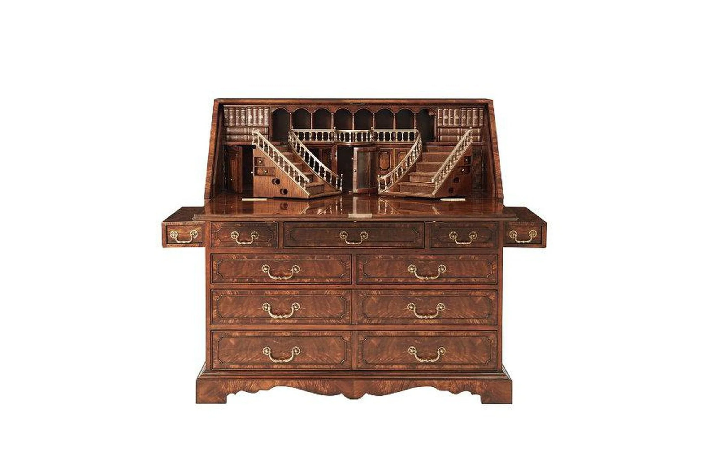 Theodore Alexander The Grand Staircase Fall Front Desk & Bureaux - Image 5
