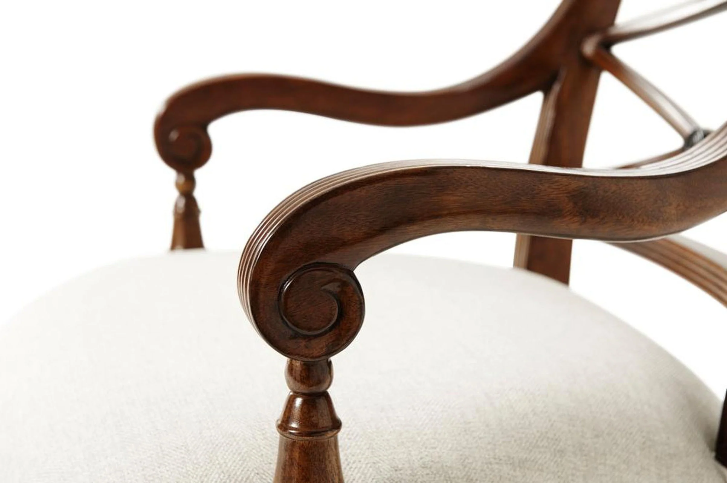 Theodore Alexander The Regency Visitor's Armchair - Set of 2 - Image 4