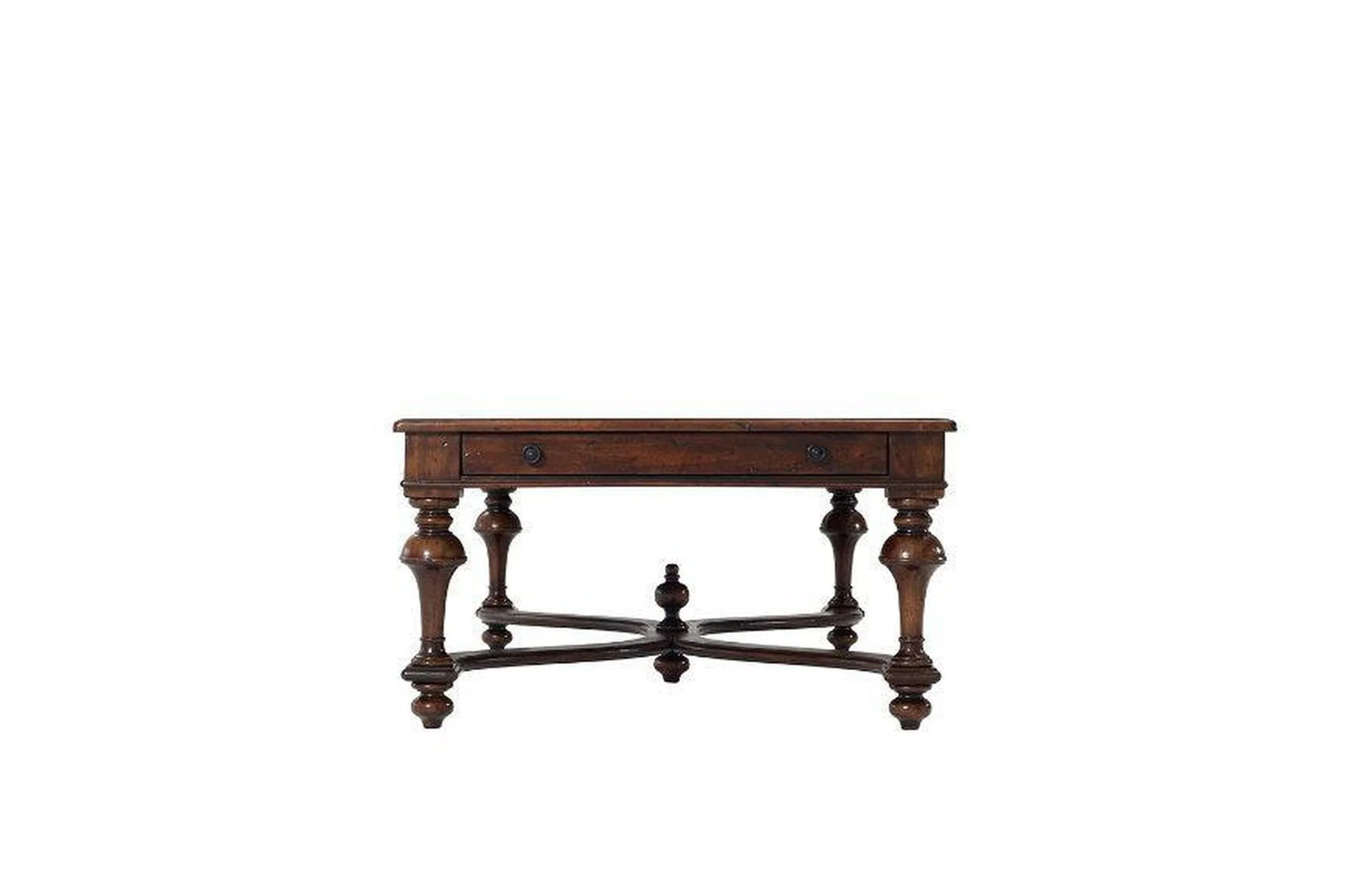 Theodore Alexander The Rustic Parquetry Cocktail Table - Image 4