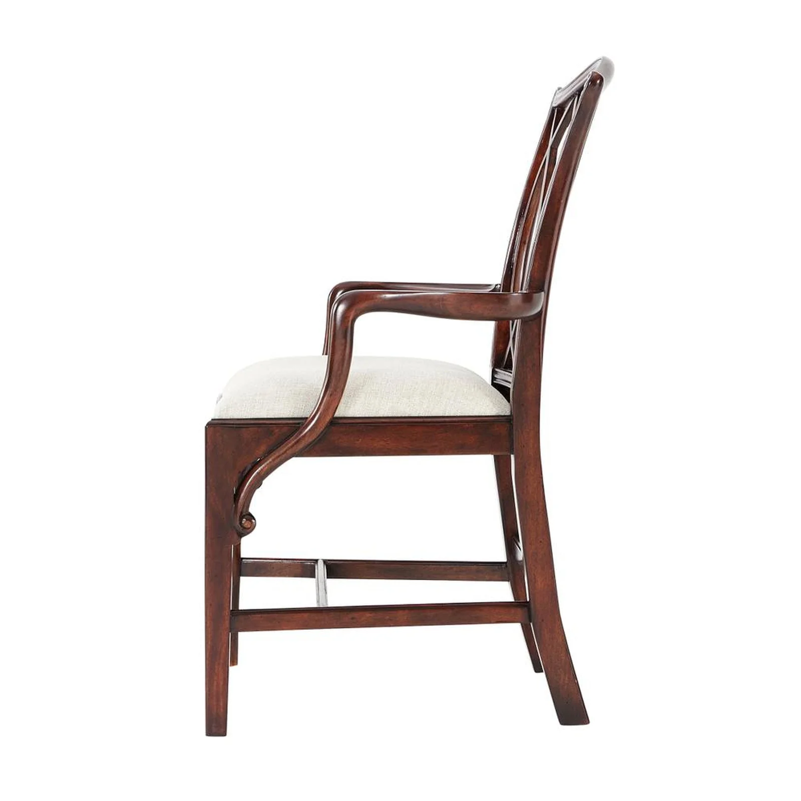 Theodore Alexander The Trellis Dining Armchair - Set of 2 - Image 2