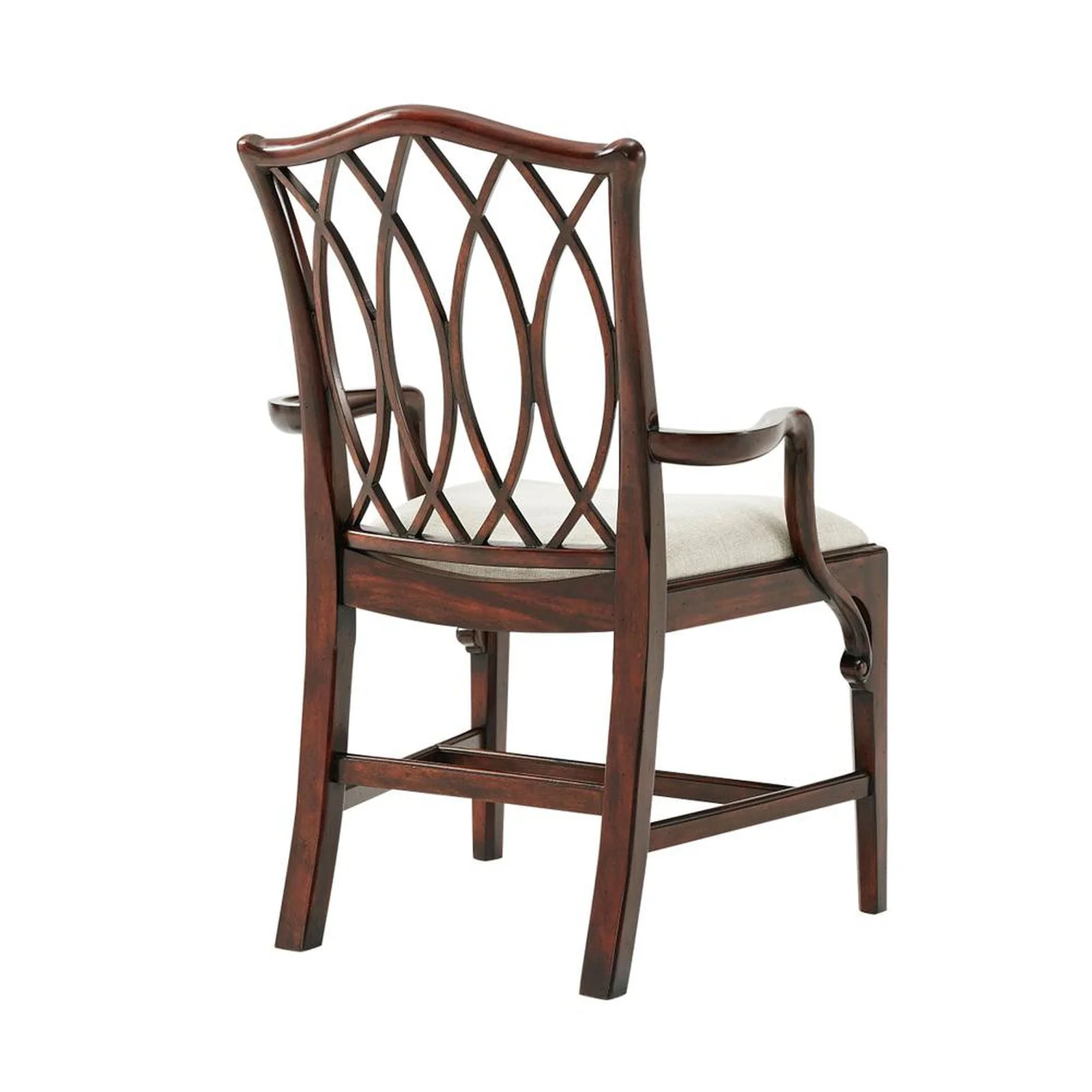Theodore Alexander The Trellis Dining Armchair - Set of 2 - Image 3