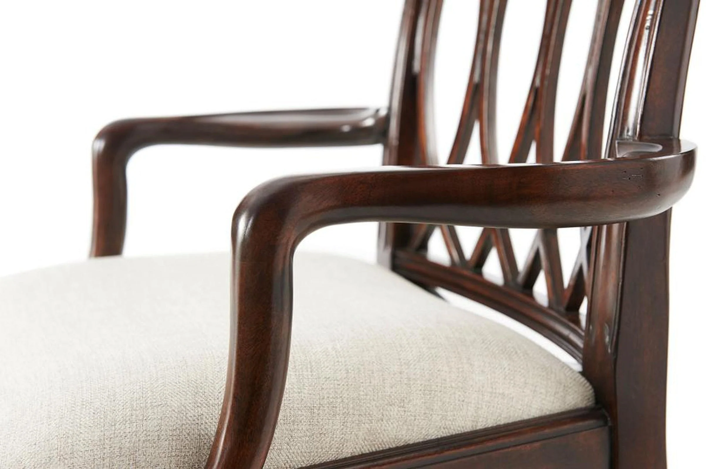 Theodore Alexander The Trellis Dining Armchair - Set of 2 - Image 5