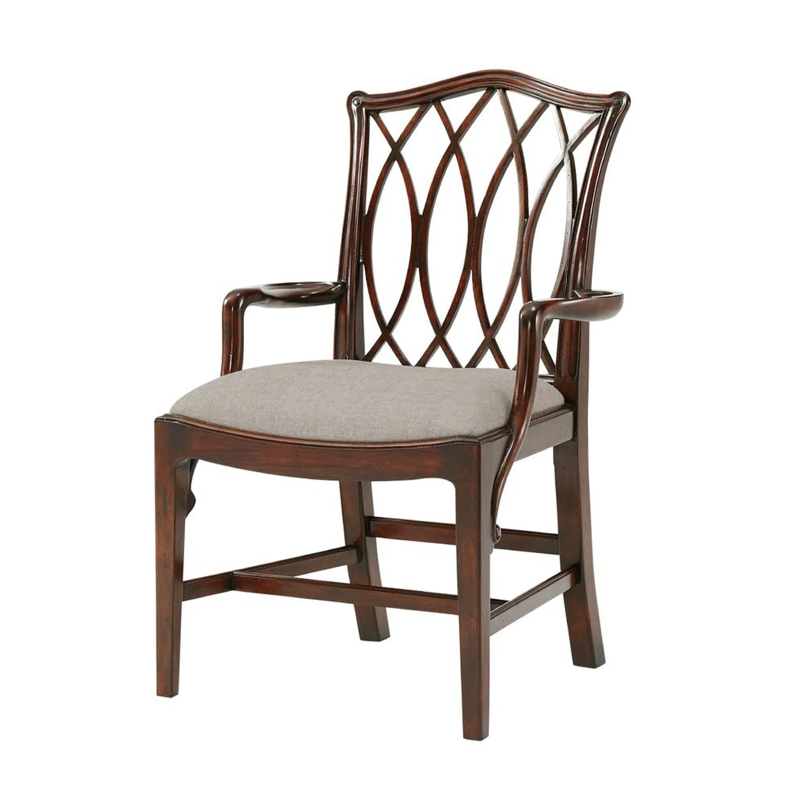 Theodore Alexander The Trellis Dining Armchair - Set of 2 - Image 6