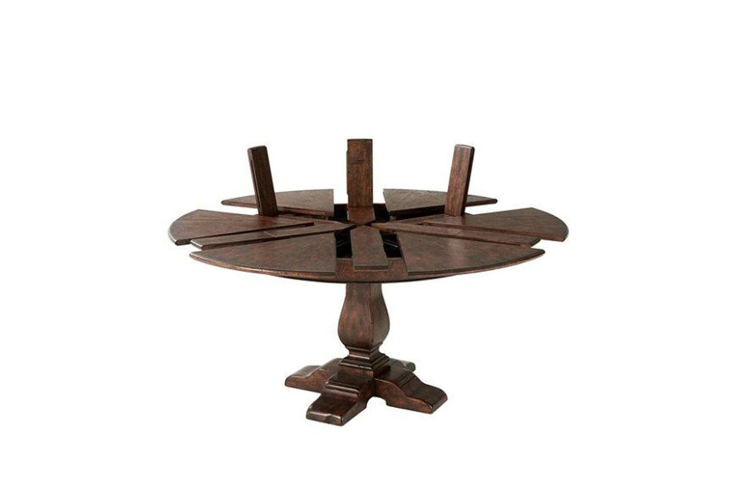 Theodore Alexander Victory Oak Jupe Dining Table - Image 3