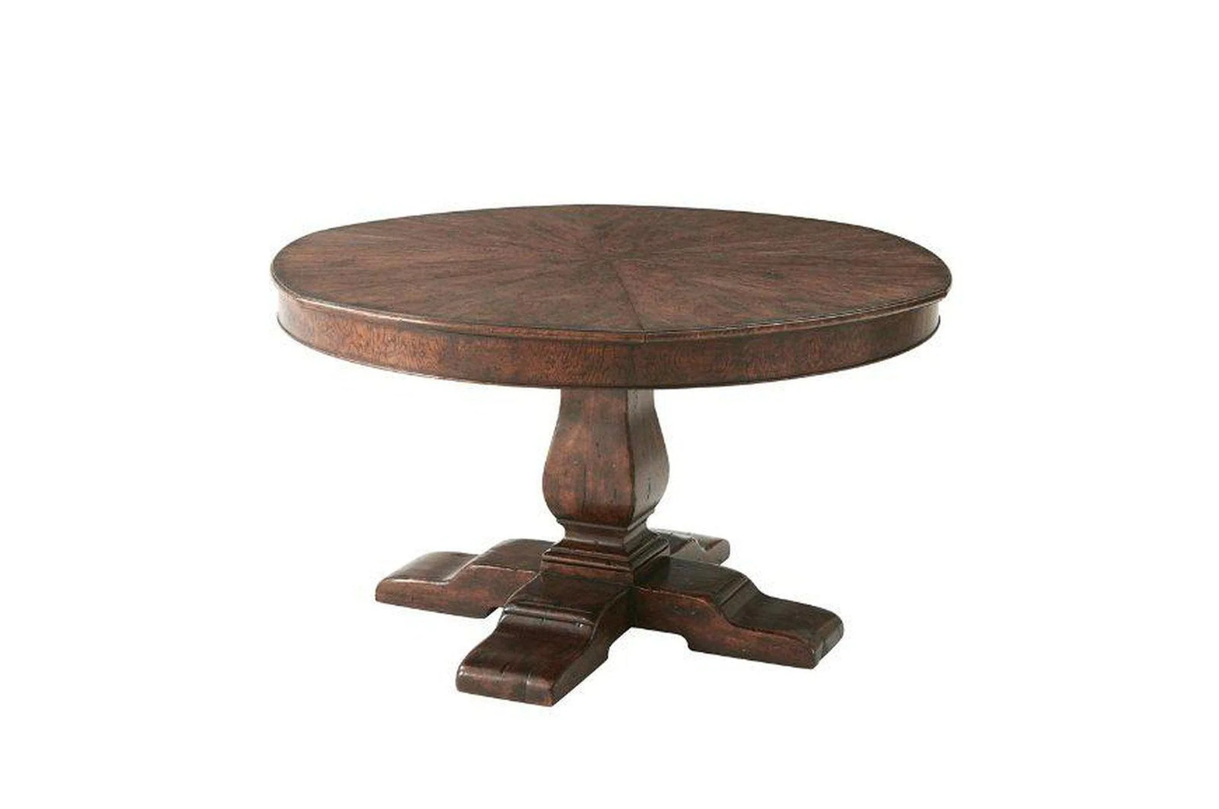 Theodore Alexander Victory Oak Jupe II Dining Table - Image 2