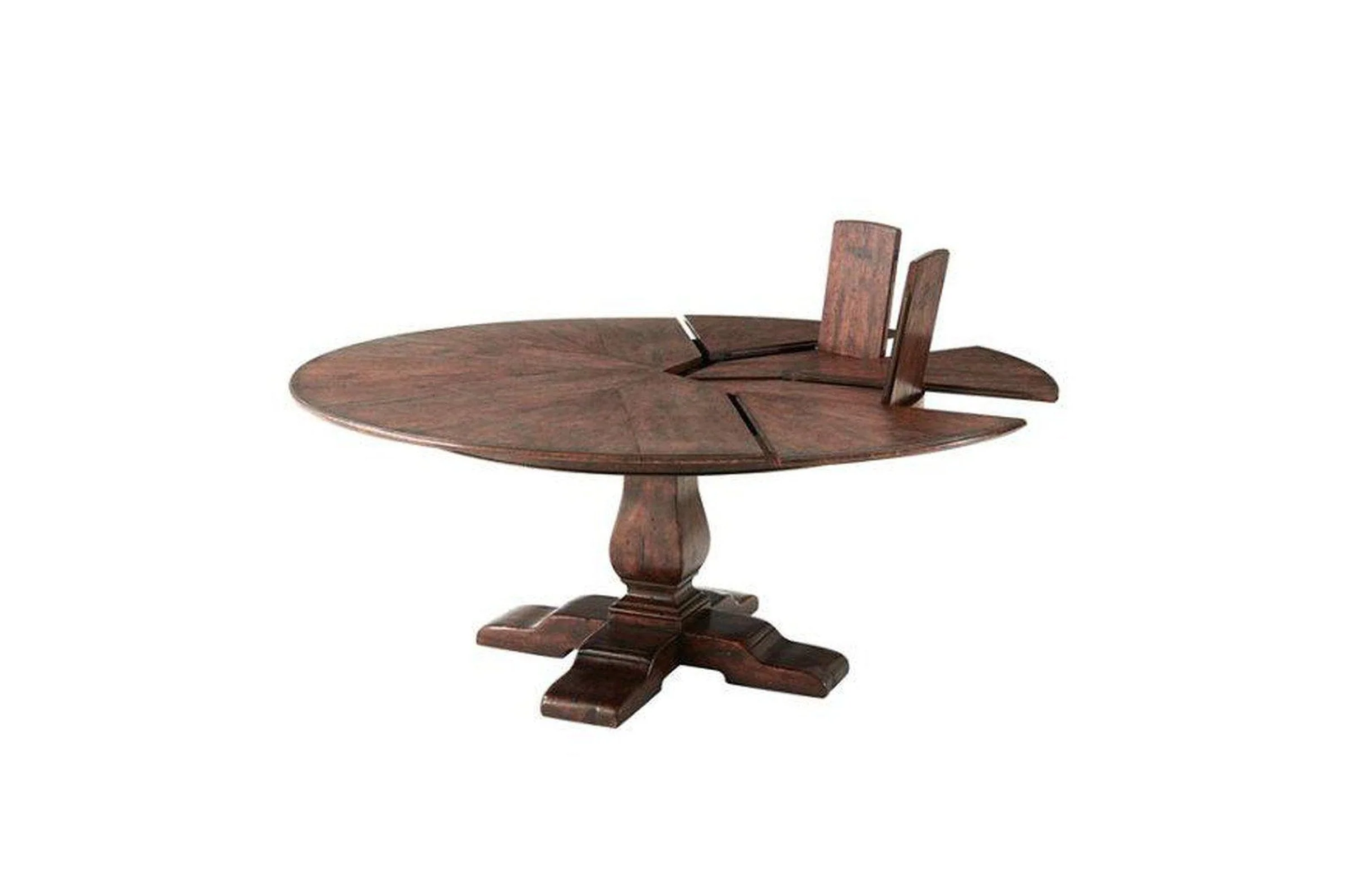 Theodore Alexander Victory Oak Jupe II Dining Table - Image 3