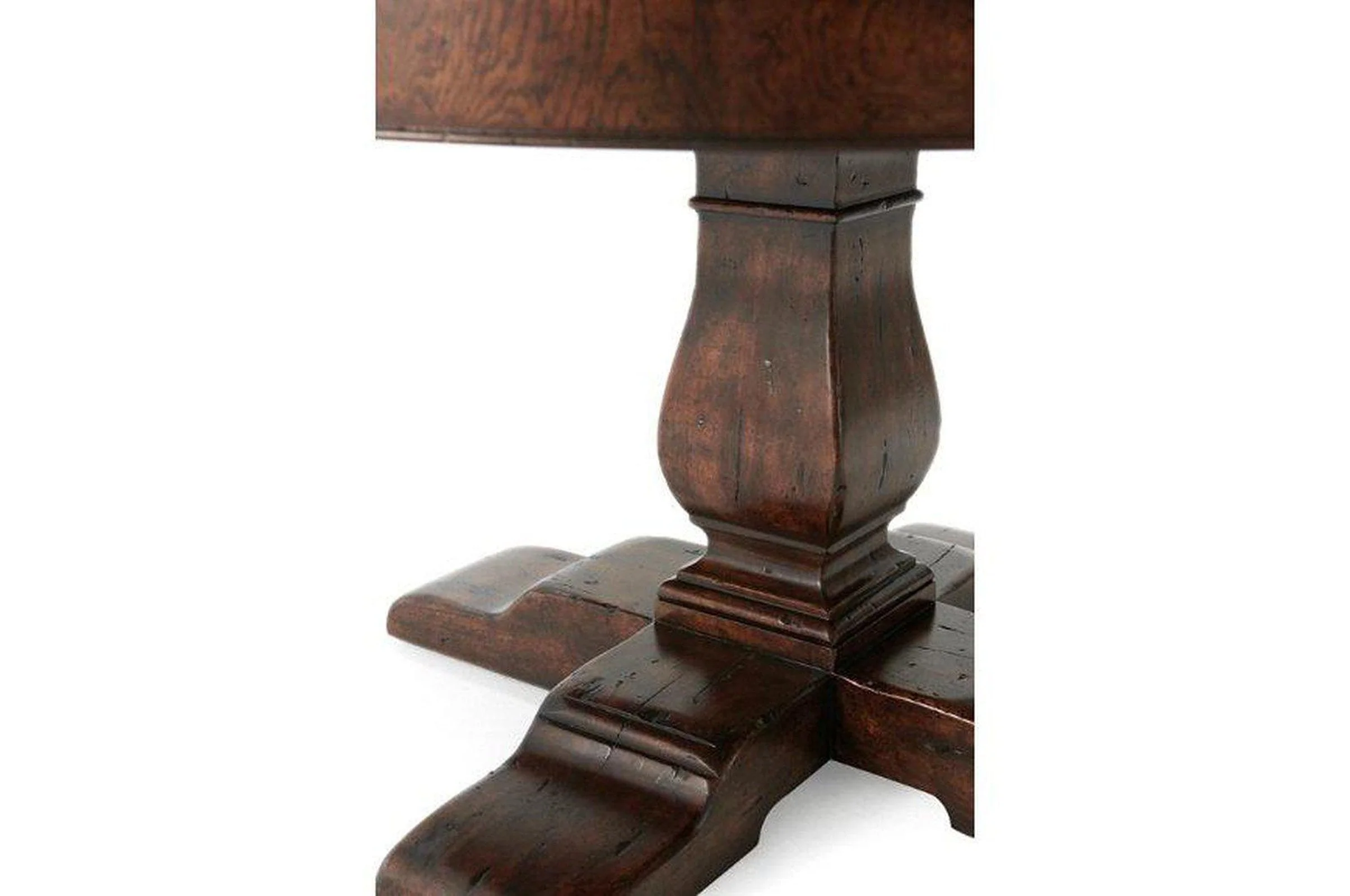 Theodore Alexander Victory Oak Jupe II Dining Table - Image 6