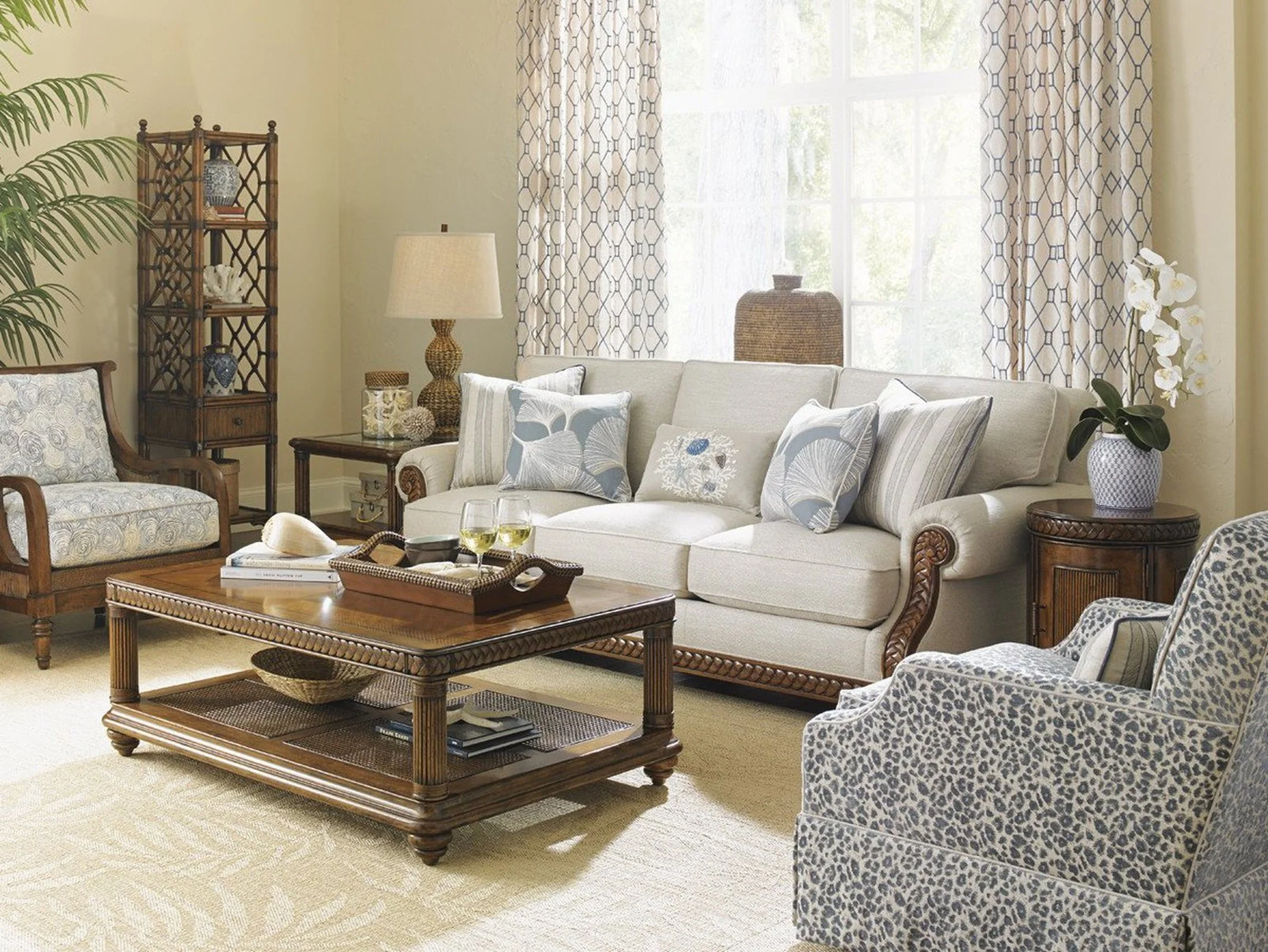 Tommy Bahama Home Bali Hai Atlantis Etagere - Image 4