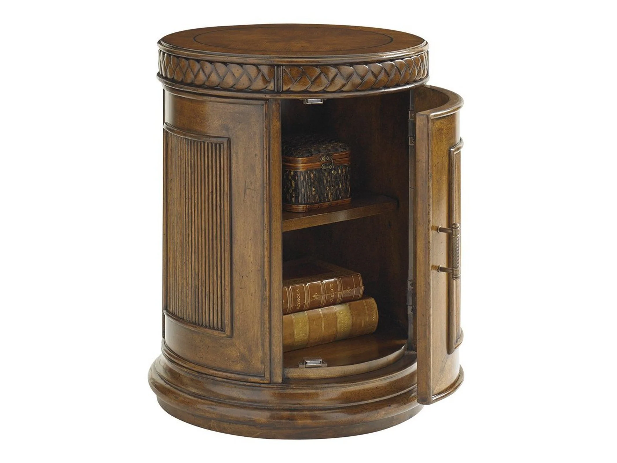 Tommy Bahama Home Bali Hai Belize Round End Table - Image 3