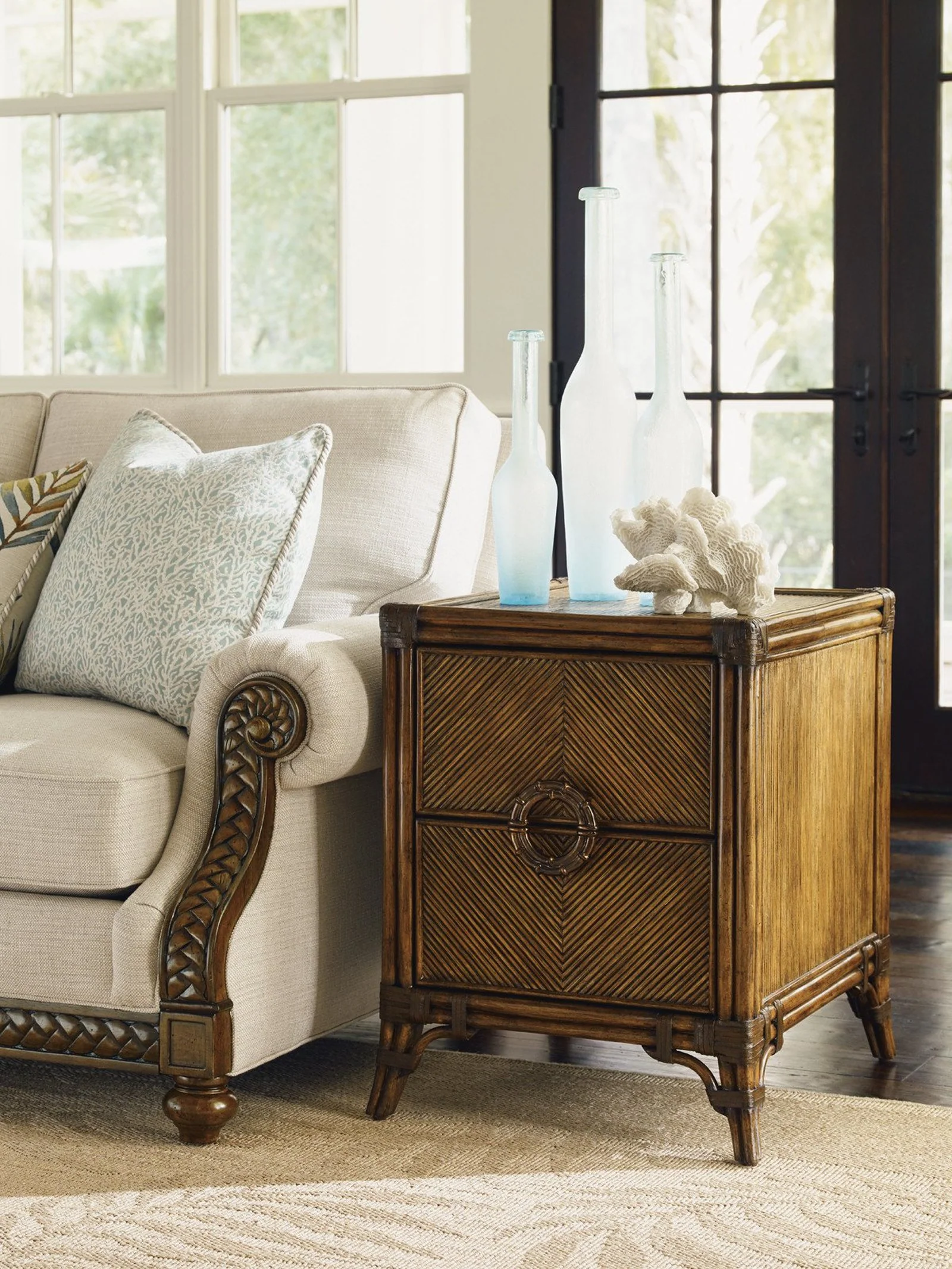Tommy Bahama Home Bali Hai Bungalow Chairside Chest - Image 2