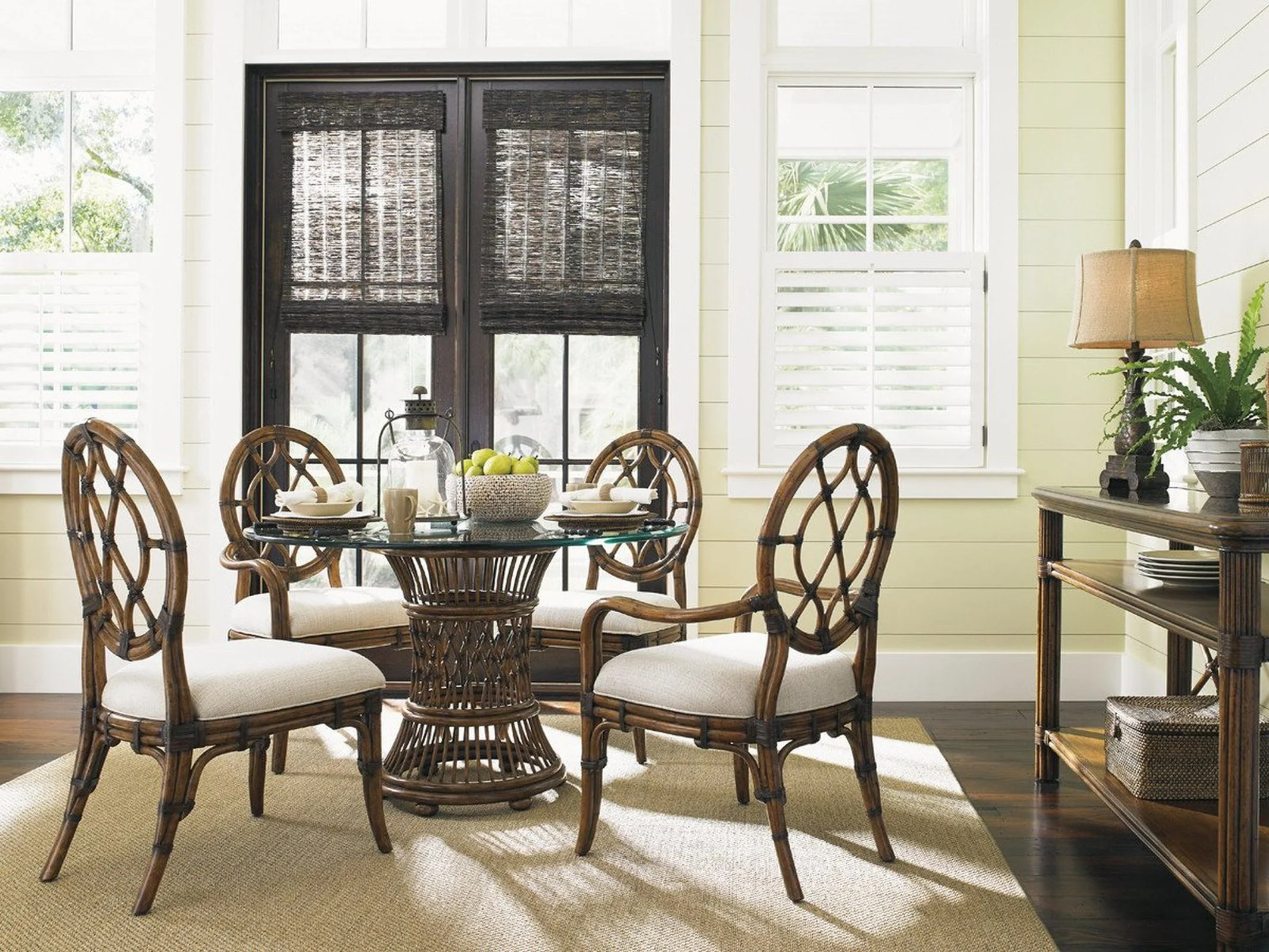 Tommy Bahama Home Bali Hai Cedar Key Oval Back Side Chair - Image 2